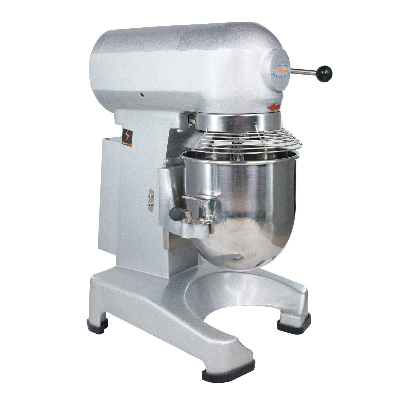 Hakka 10Qt Dough Food Mixer Commercial 400W Bakery Planetary Mixers 3 Funtion