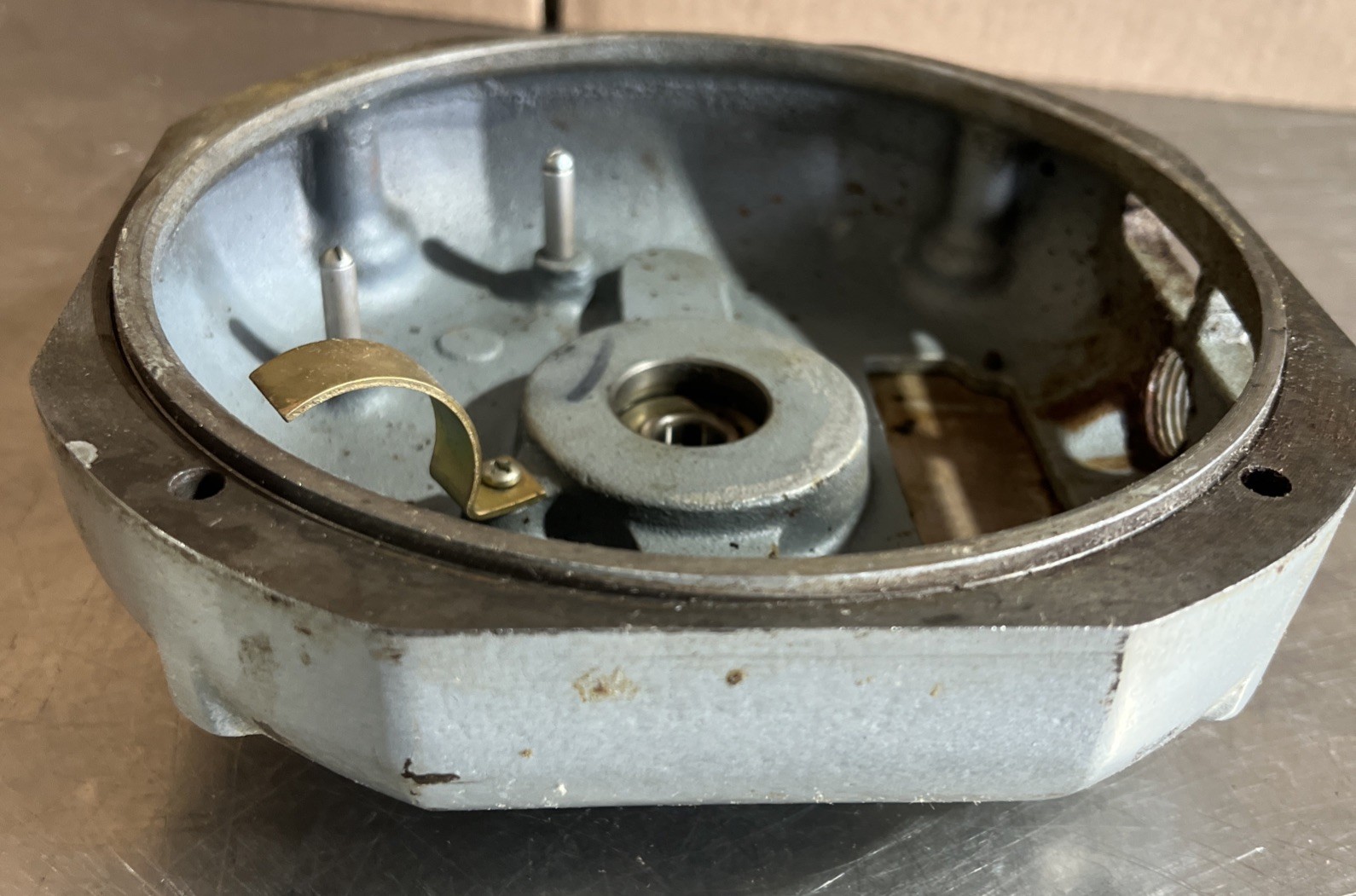 Hobart A120 12 Qt Mixer Back Bearing Bracket Cover-Less Centrifugal Plate