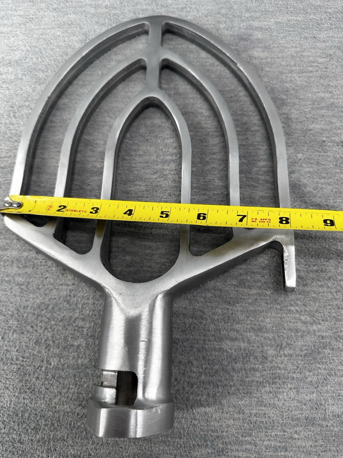 ADCRAFT – Black DiamondBDPM-20 Dough Hook & Flat Beater C5