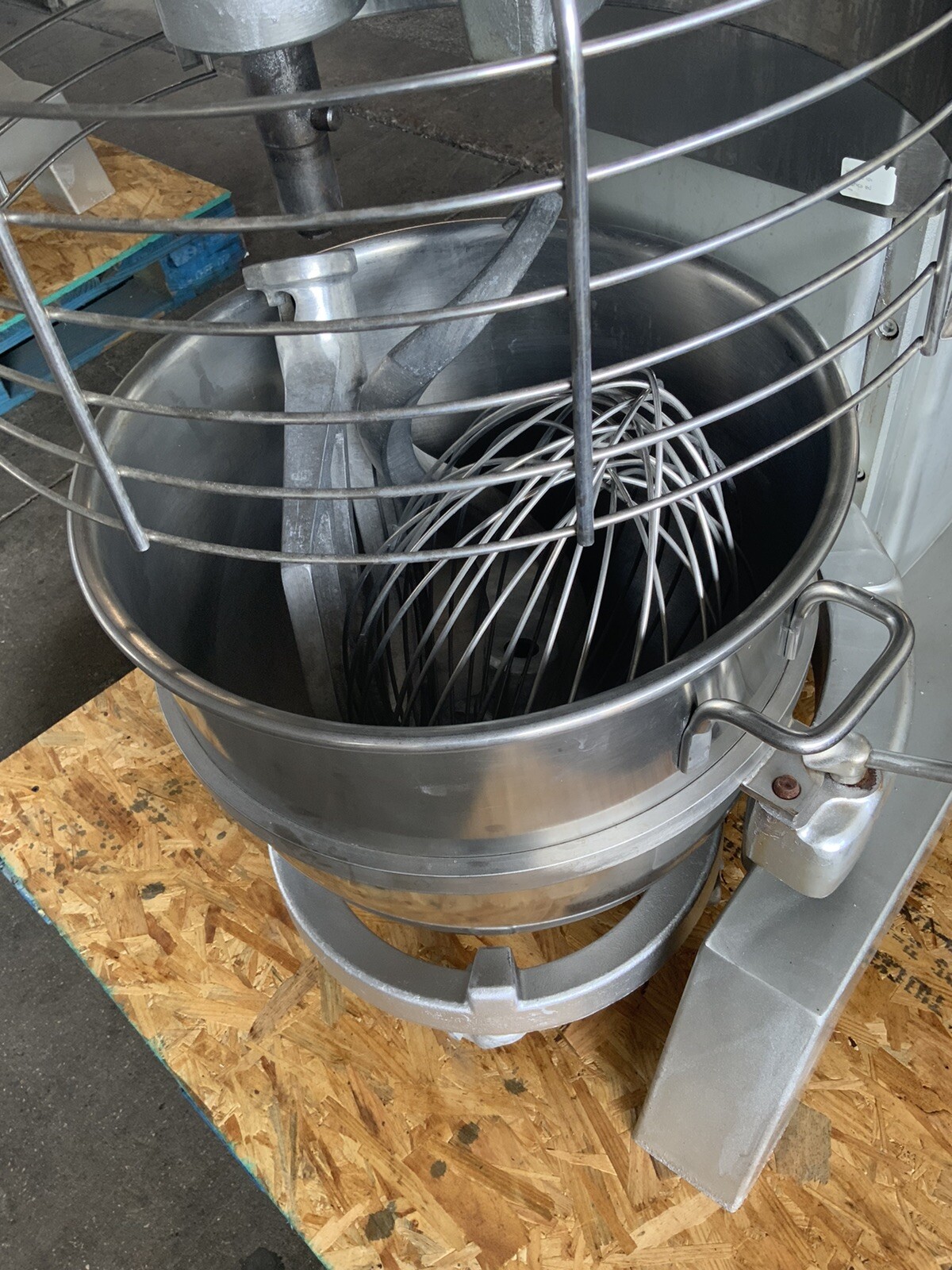 Hobart 60qt Dough mixer H600T Pizza Bakery Donut restaurant bowl guard