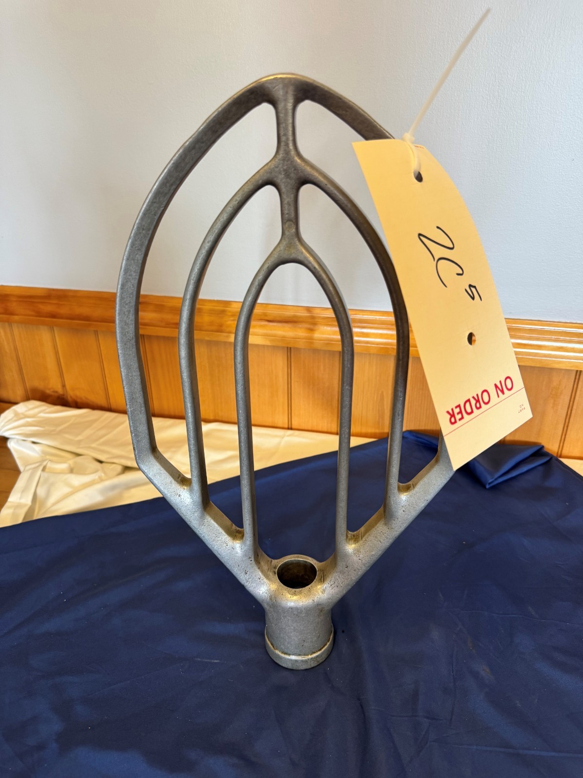 Hobart 00-275447 Flat Beater, B, 40 QT, Aluminum 2C5