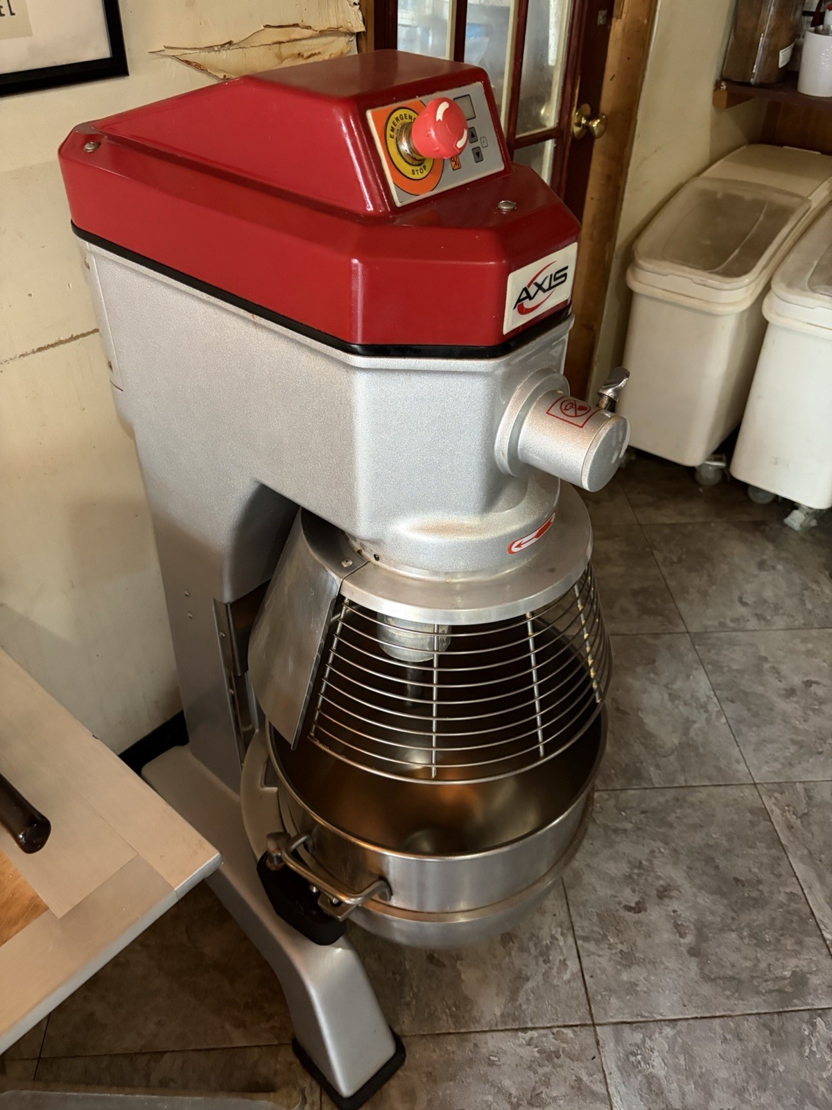 Axis AX-M40 40 Quart Planetary Mixer 3 Speed w/ Attachments 1.5 HP
