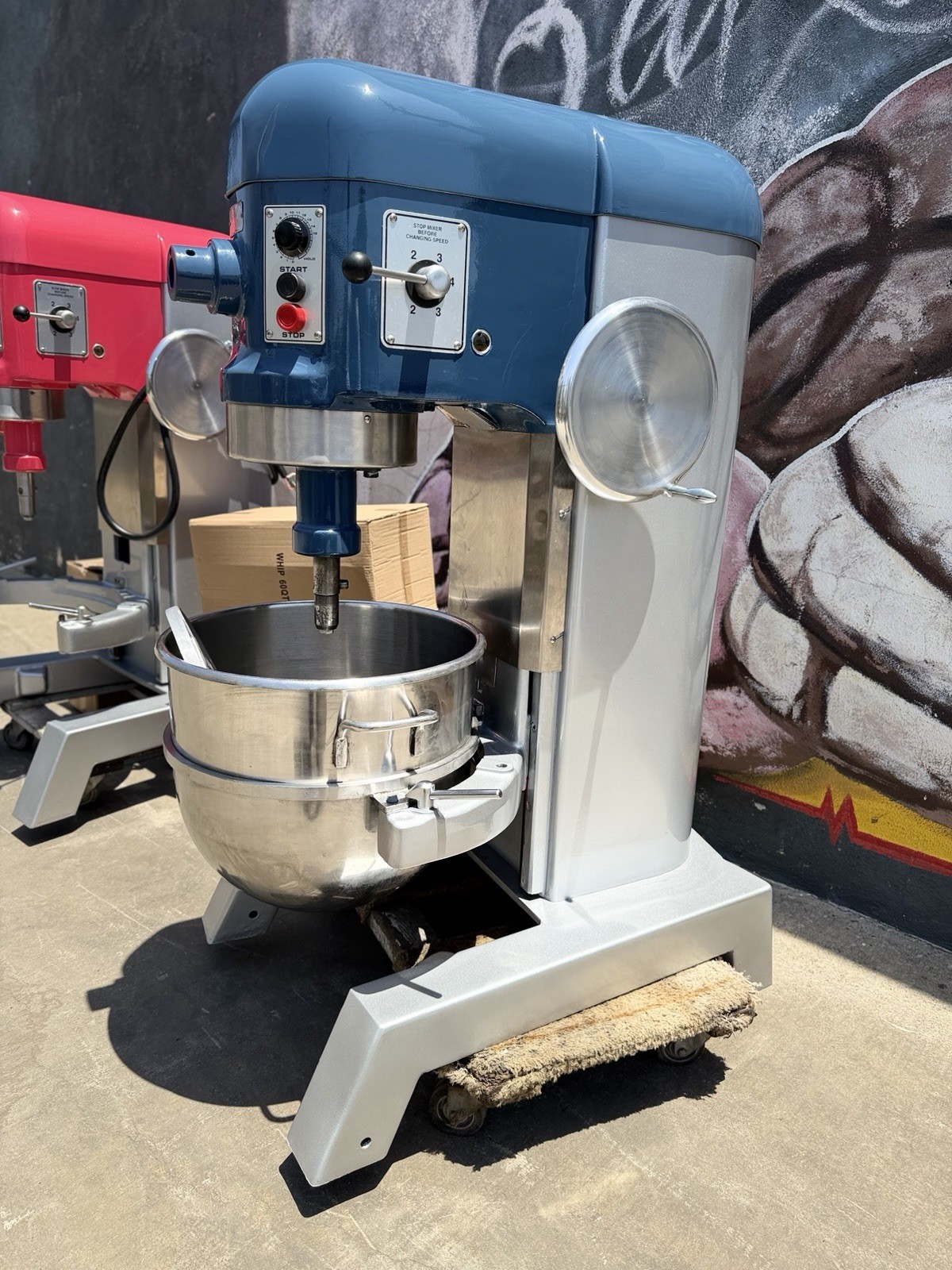 Hobart H-600 60 Qt. Commercial Mixer 220V 3PH 2HP Bakery Equipment PANADERIA