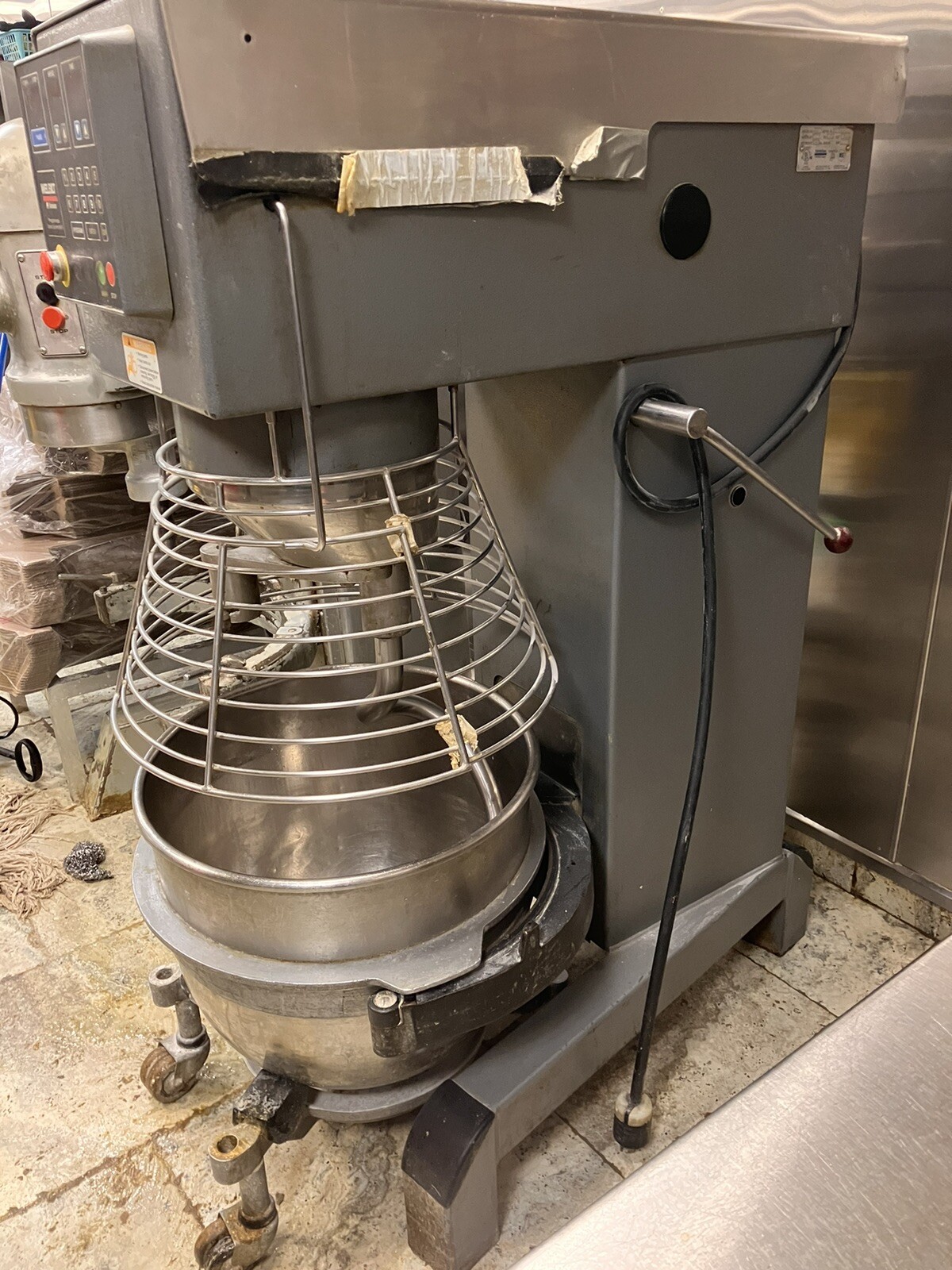 Welbilt Varimixer W80 Commercial 80 QT Bakery Dough Mixer Machine 220v/3p NSF