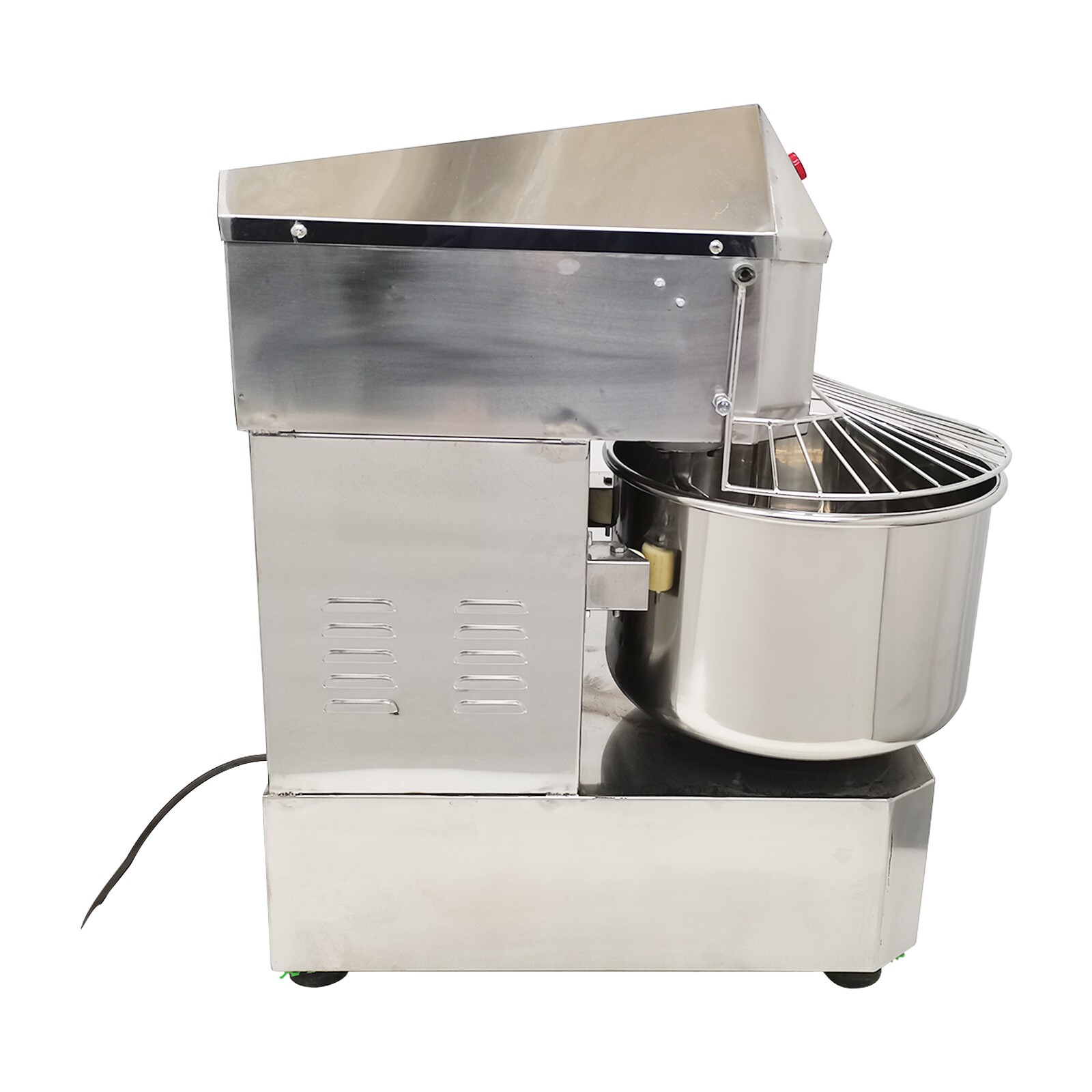 Commercial Electric Dough Mixer 20QT Stand Flour Mixing Machine 1100W Double Act