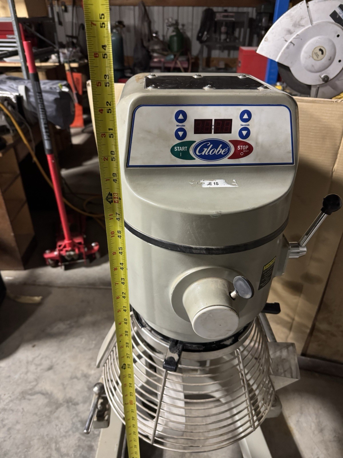 Globe SP40 Commercial Floor Mixer 2HP 220V NSF ETL 1 Speed Floor Model