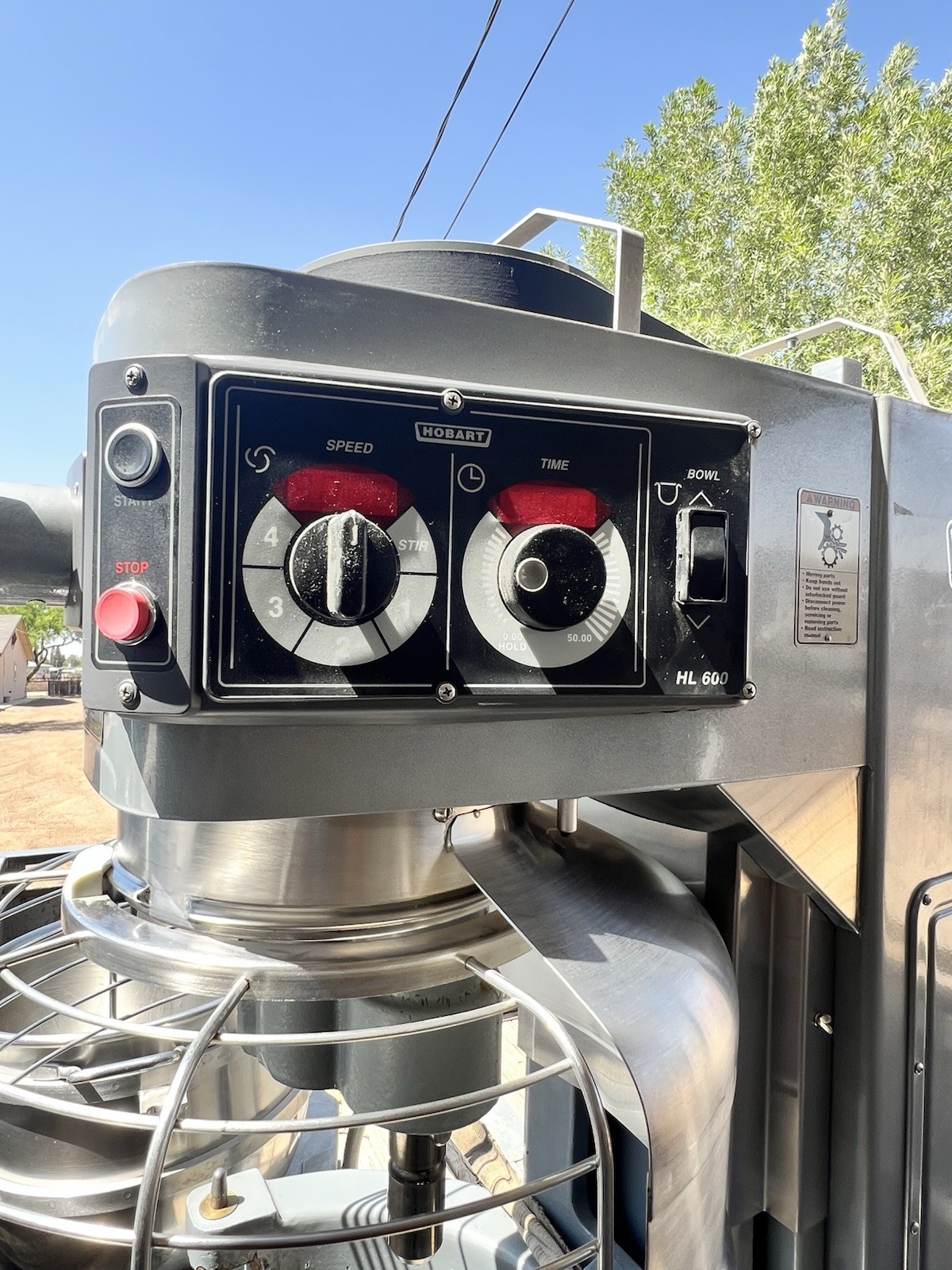 Hobart Legacy 60 qt Mixer HL600 Dough Mixer