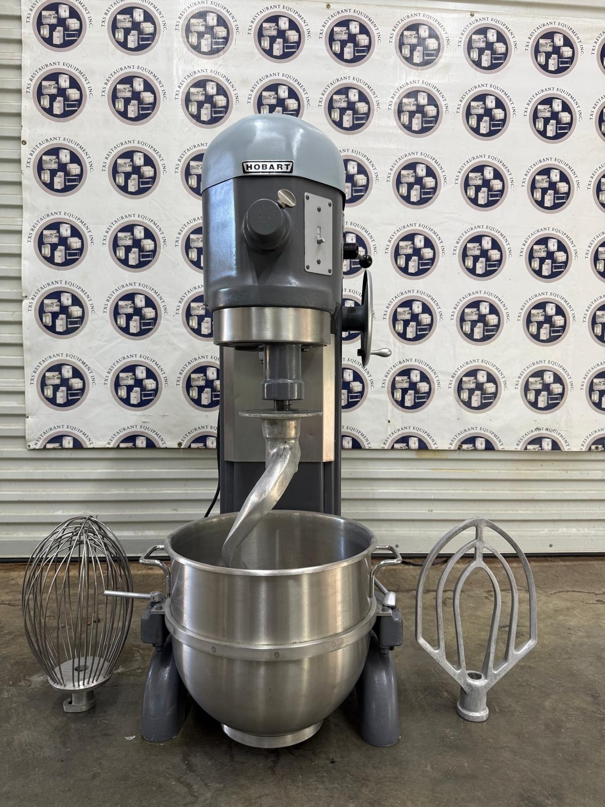 Hobart H-600 Industrial Planetary Mixer (60 Quarts), Single-Phase, Complete Kit