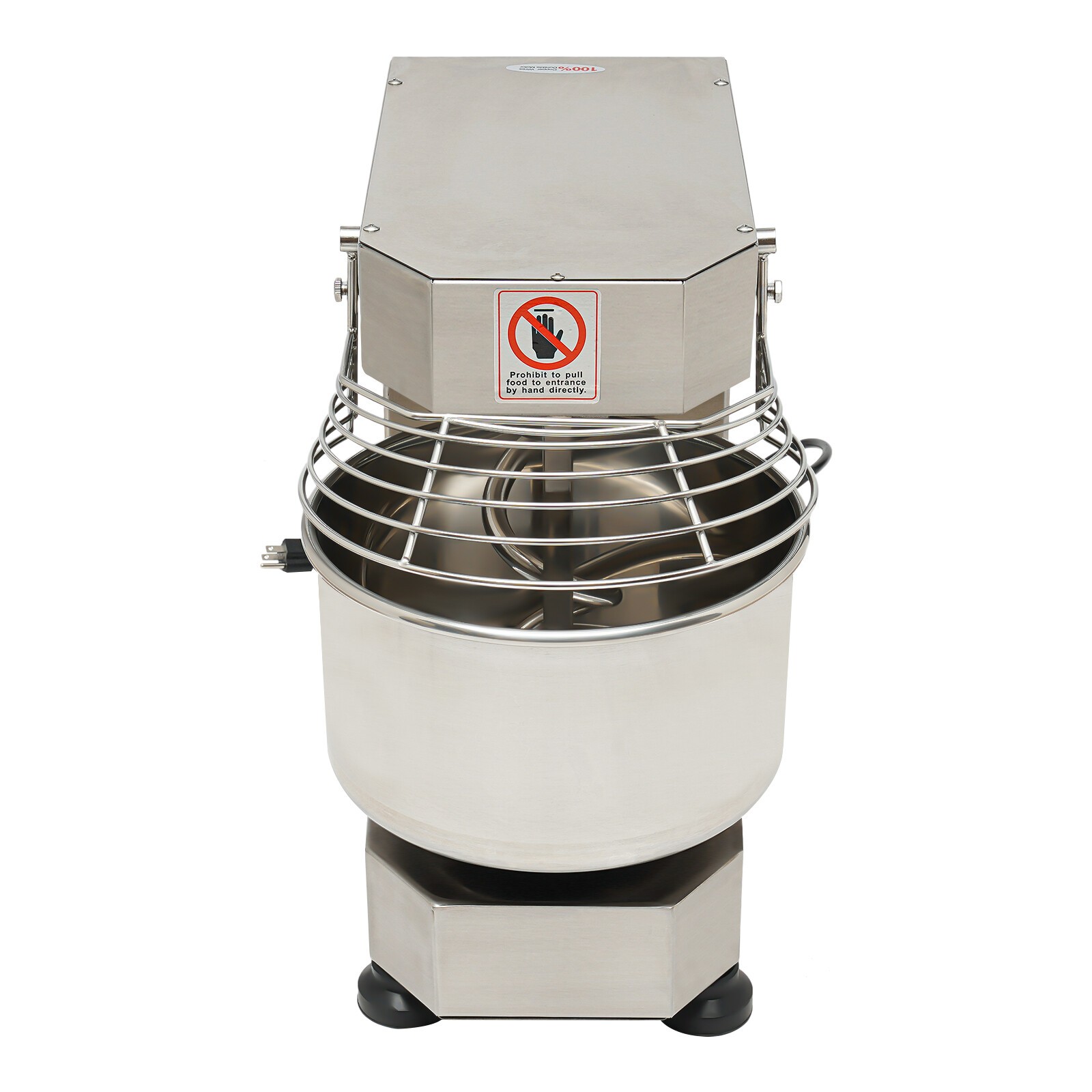 10L 2-Speed Commercial Food Mixer Electric Dough Mixer Pizza Bakery Mixer 750W