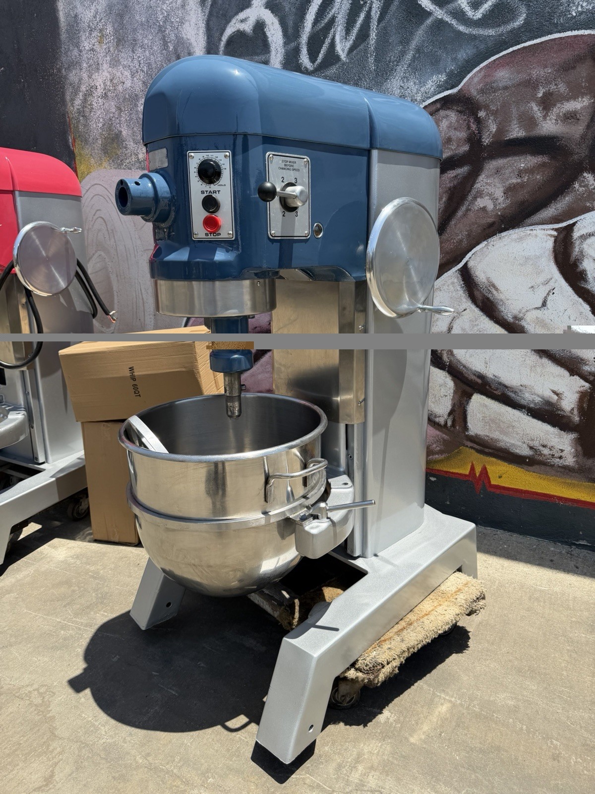 Hobart H-600 60 Qt. Commercial Mixer 220V 3PH 2HP Bakery Equipment PANADERIA