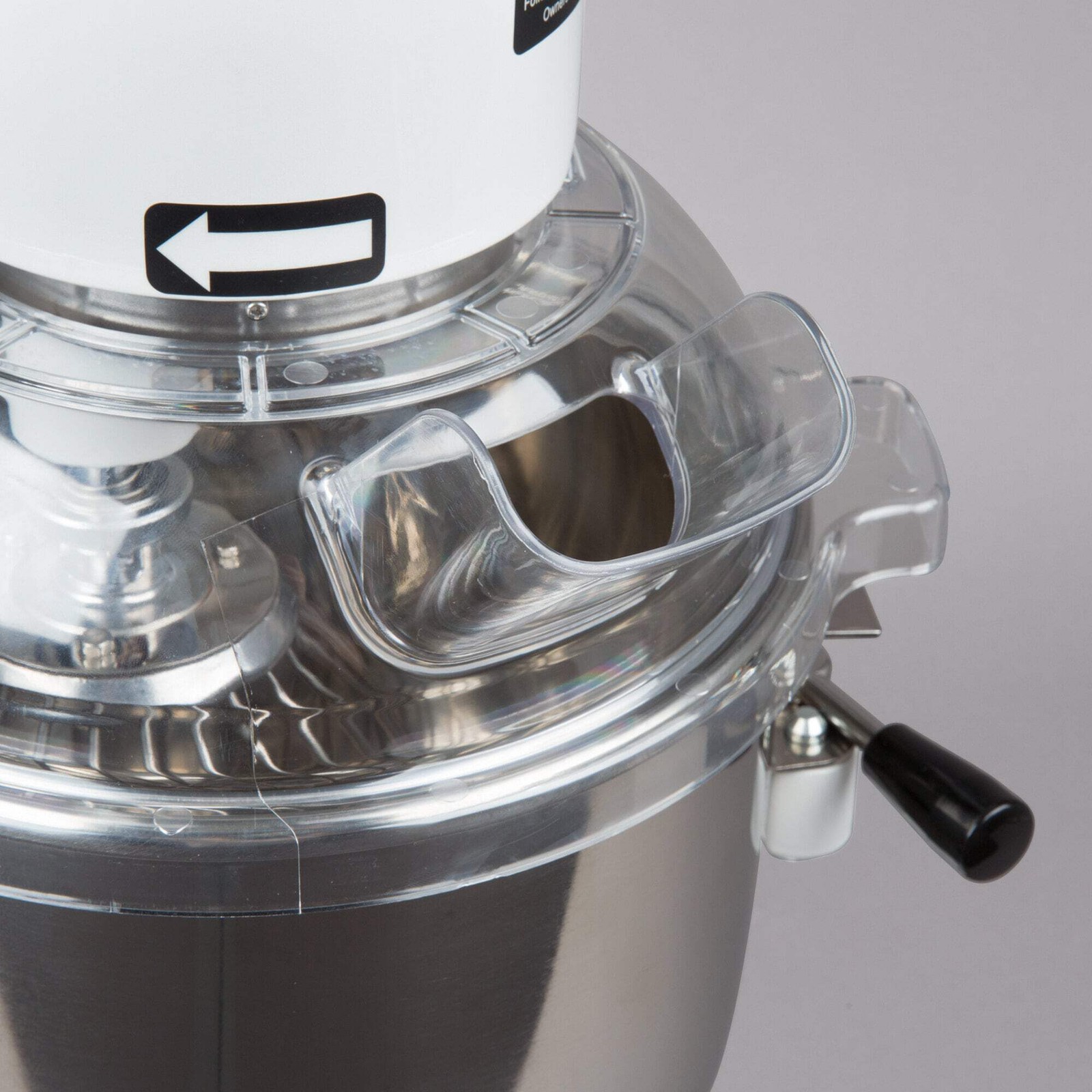 Globe 8 Qt. Bowl Lift Countertop Mixer with Guard & Standard Accessories, 1/4 hp