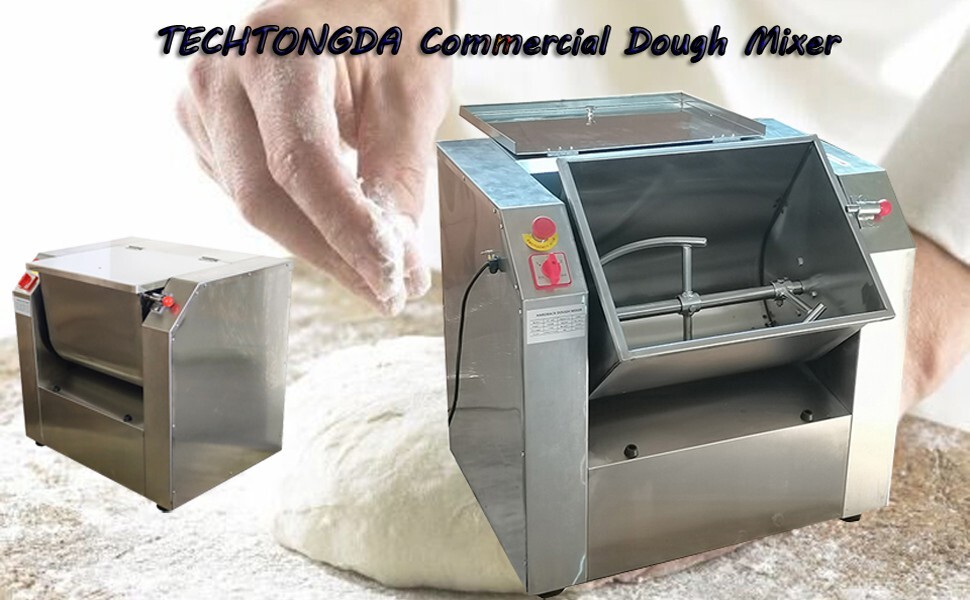 25KG 110V Dough Mixer,Meat Filling Mixer Machine Stainless Steel Pizza Dough Mix