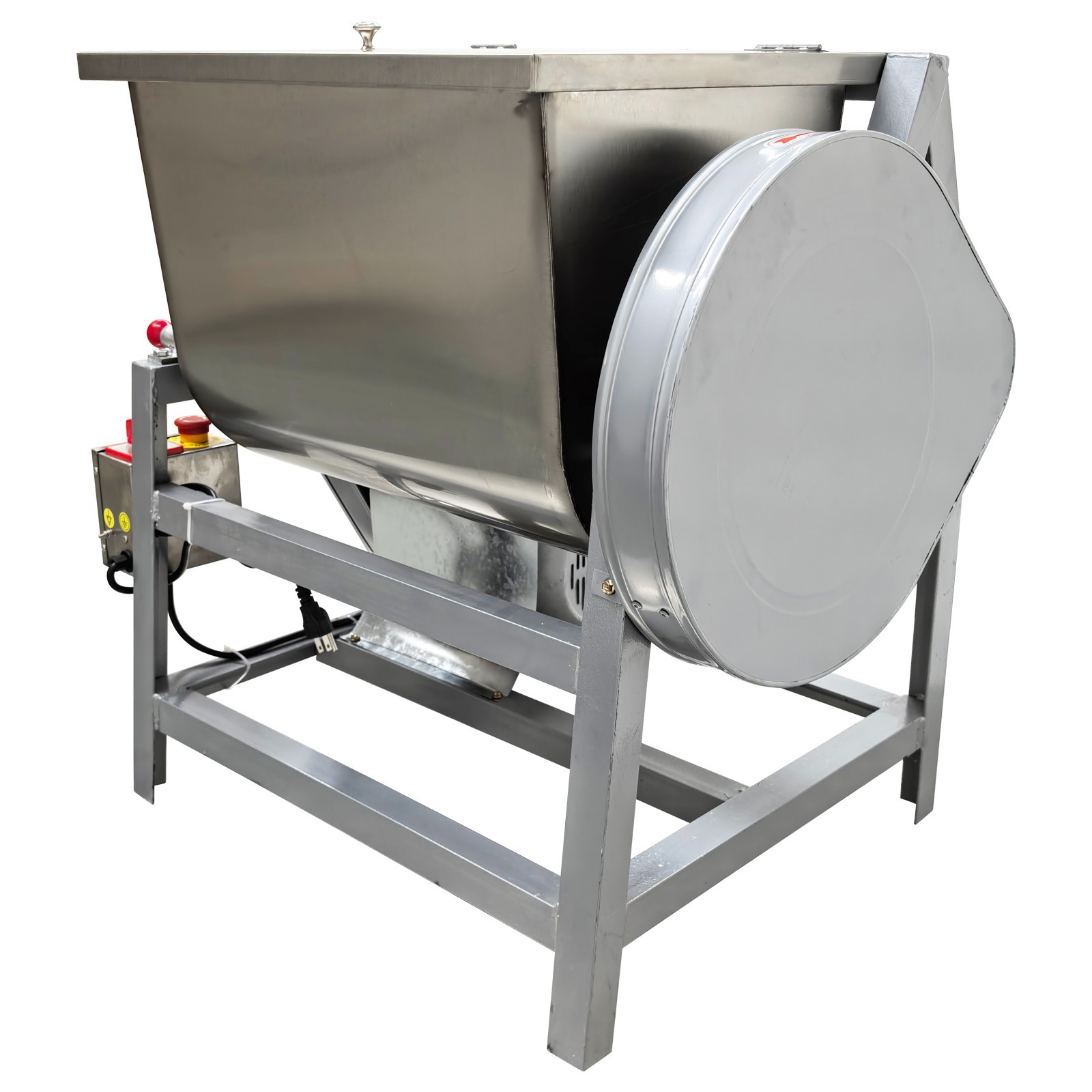 15kg Commercial Dough Mixer 110V Electric Dough Kneading Machine 90° Tilt Barrel