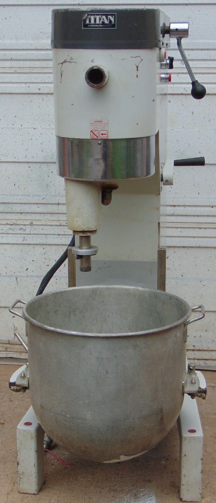 Titan 60qt dough mixer by middleby marshall, 3 phase