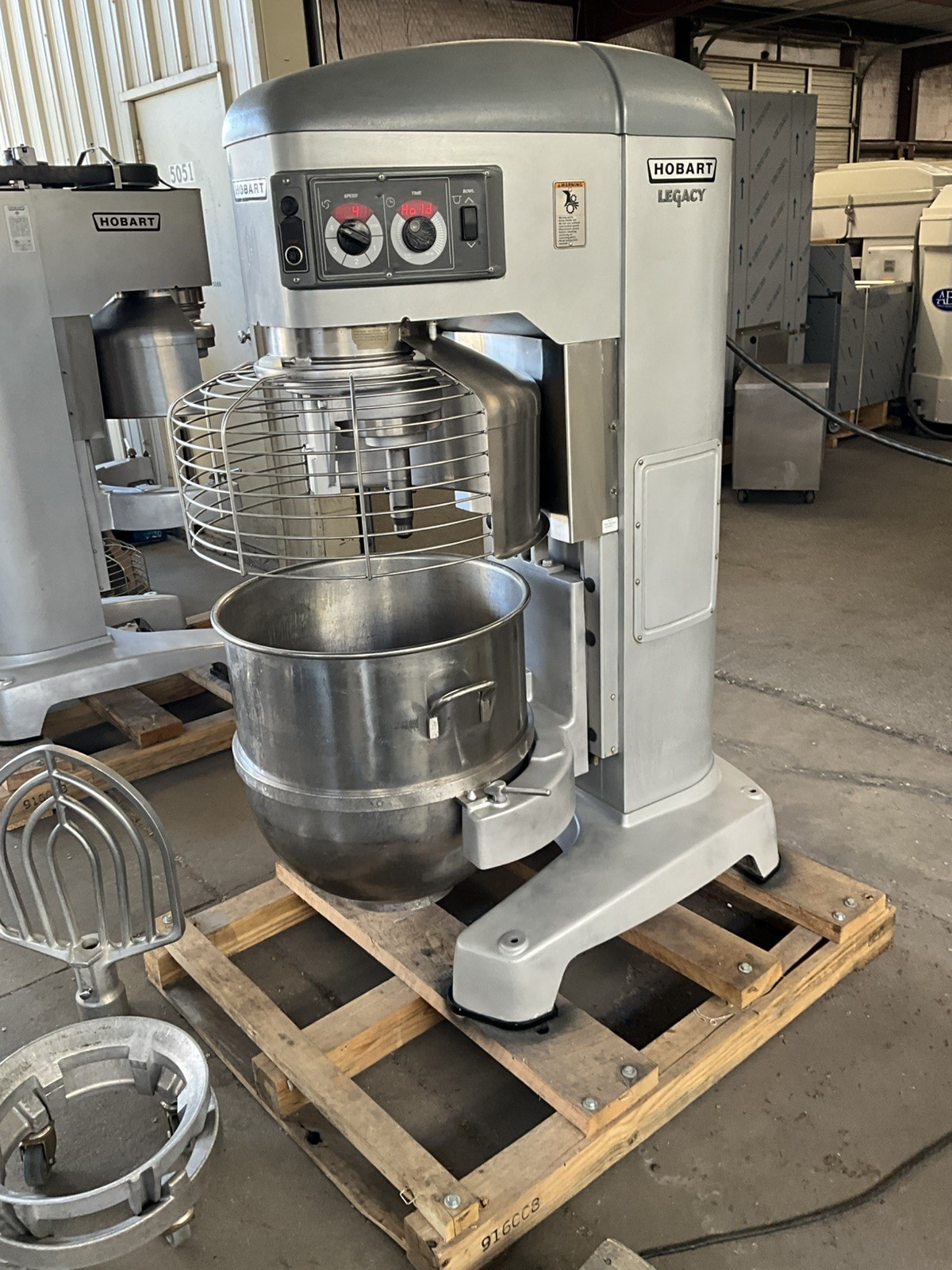 Hobart Legacy 140qt Dough mixer HL1400N Pizza Bakery Donut Pastry bowl guard D