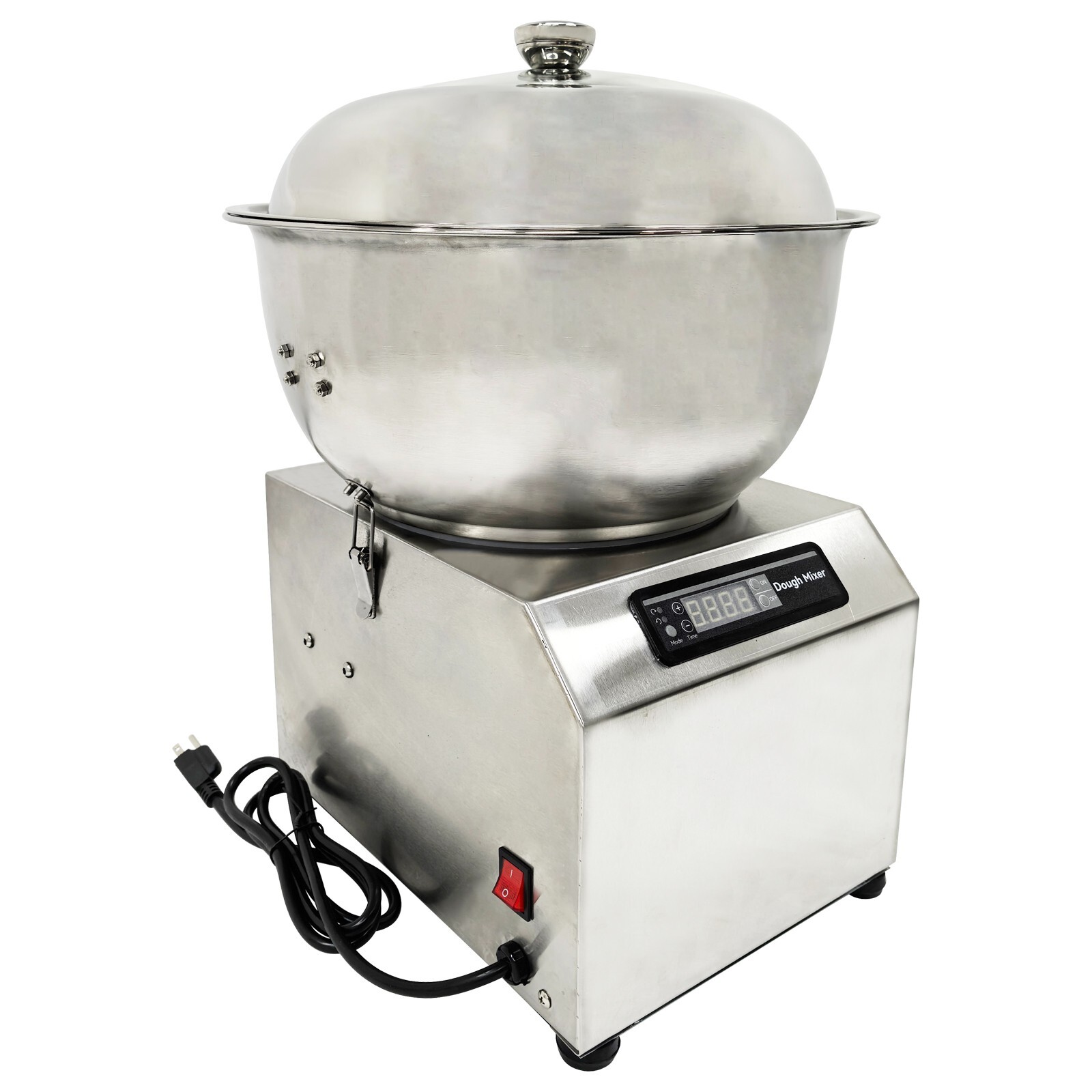 5kg Basin Dough Mixer Stainless Dough Kneading Machine Commercial Stuffing Mixer