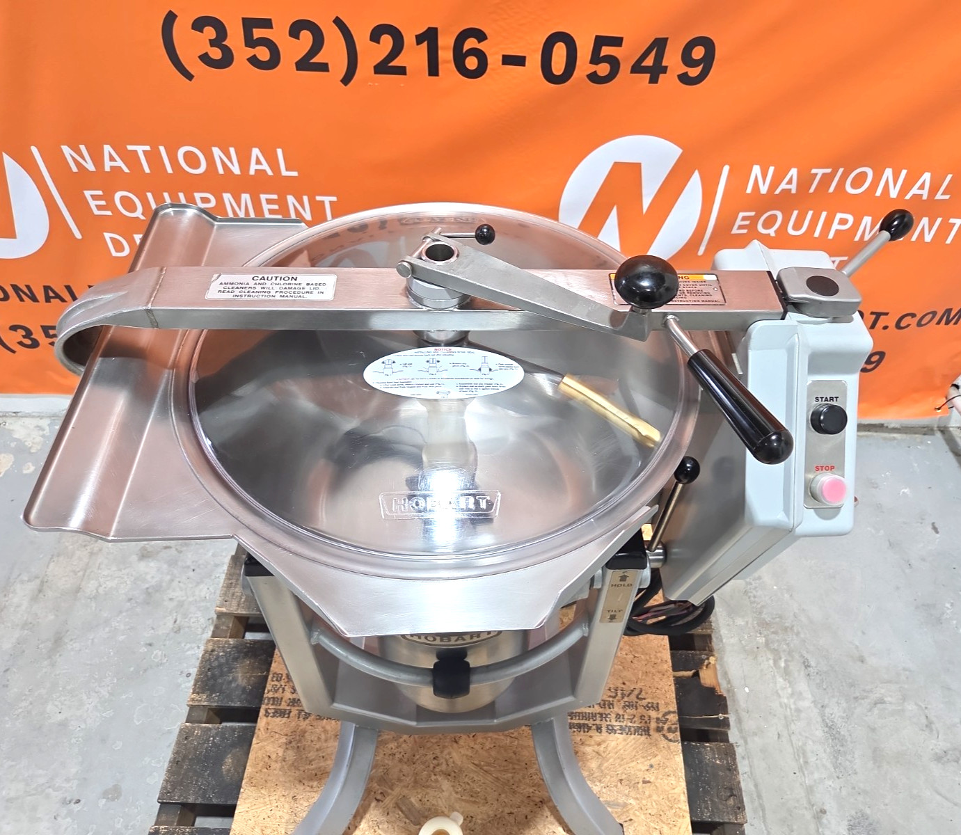 LATE MODEL HOBART 45QT HCM 450 VCM w/ Blades, and MORE – 5 HP/200V – Watch Video