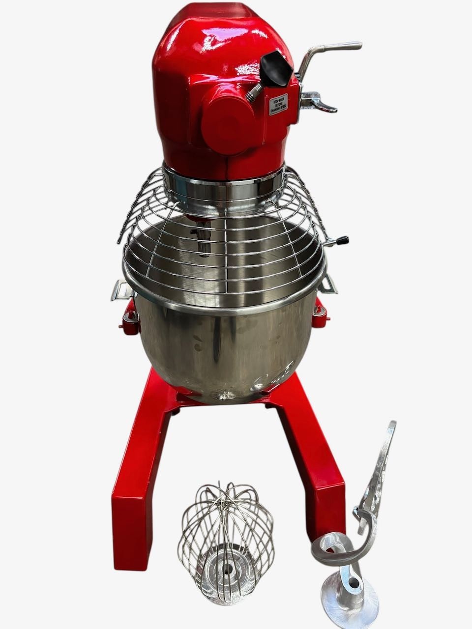 20 Quart Hobart A-200FT Floor Mixer NSF Planetary Bowl Whisk Hook Paddle #4434