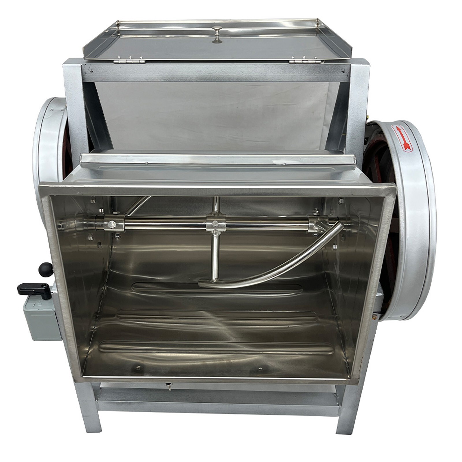50QT Commercial Dough Mixer Electric Flour Mixing Machine 110V Kitchen Equipment