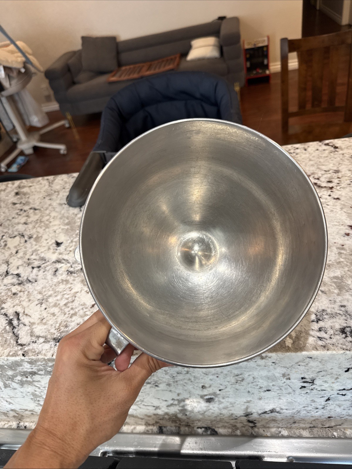 Hobart N50 5 Qt Mixer Bowl BOWL-Stainless Steel Commercial OEM Style CLEAN. Z7