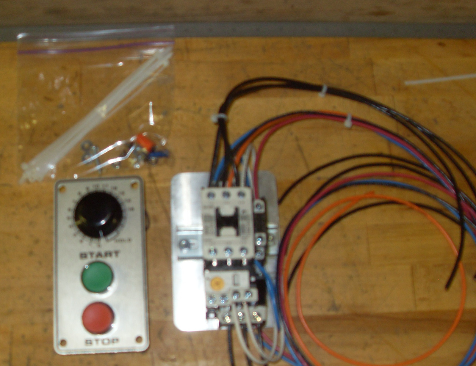 Mixer Start Stop and Timer Motor starter Kit Hobart 60qt 80qt 220 Volt 3 Phase