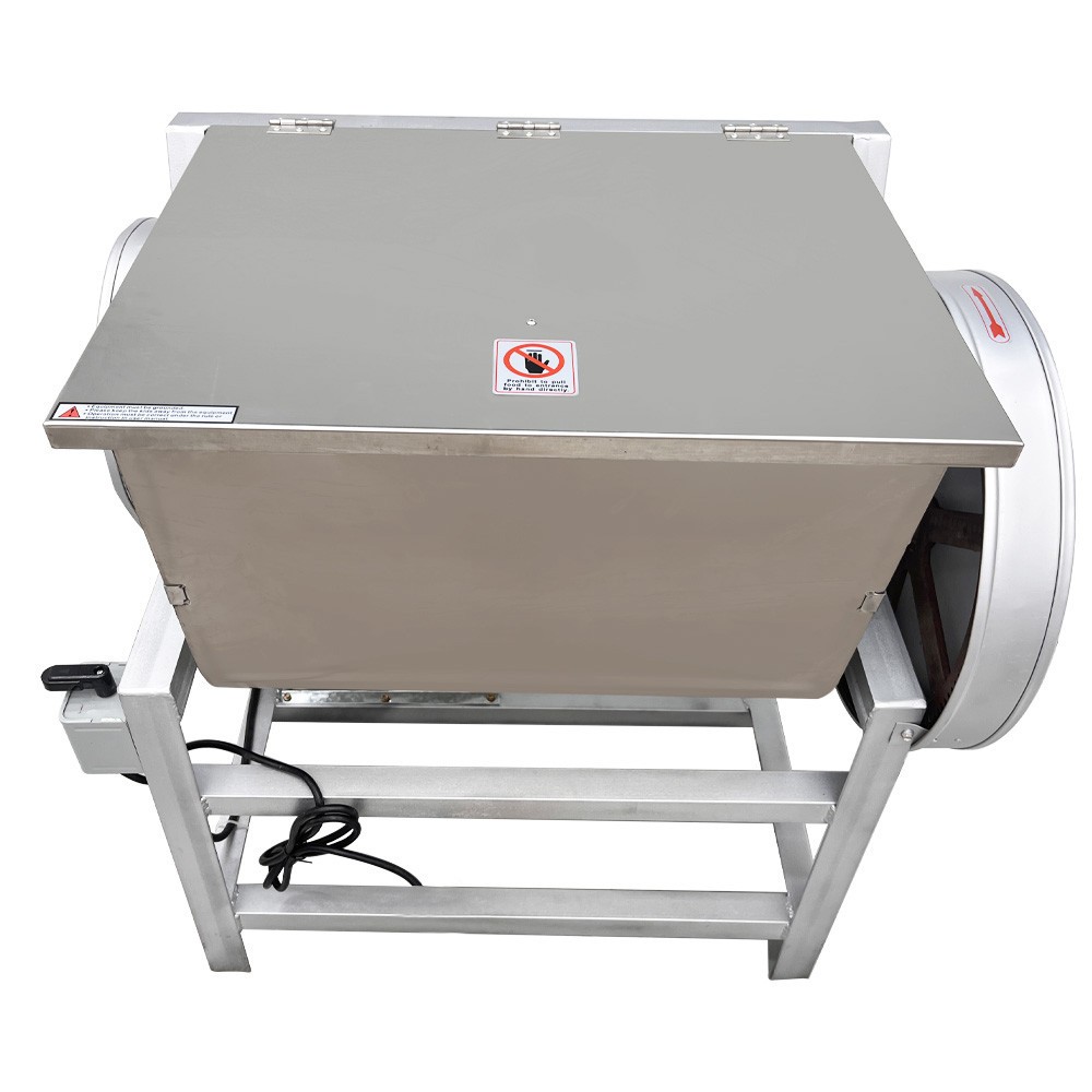 50kg Electric Dough Kneading Machine w/ 90 Degree Tilt Bowl 110V Food Mixer