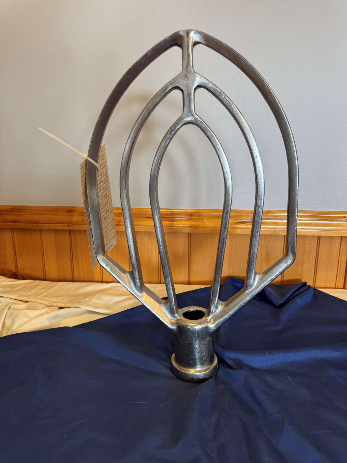 Hobart 00-275886 B Flat Beater, 60 Quart Stainless Steel 2B5