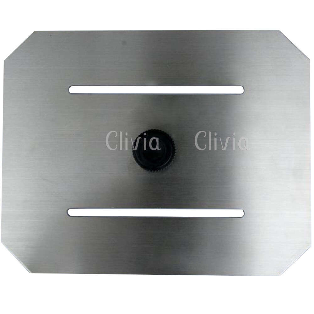 Clivia 45 lb Double Axis Meat Mixer Stainless Steel Manual Sausage Filling Mixer
