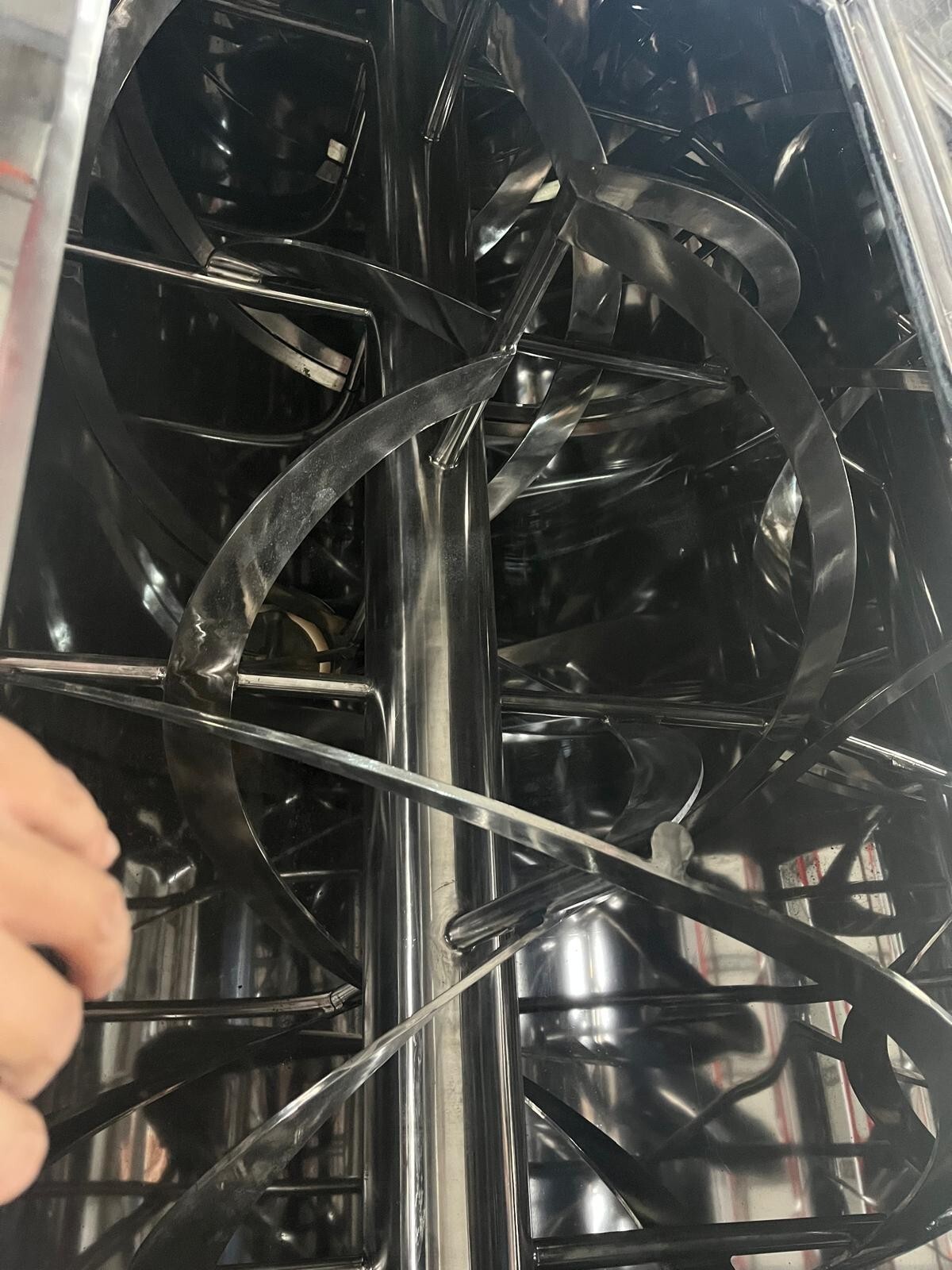 210 Cu Ft. Ribbon Blender SUS316 Food Grade Mirror Polished Brand New Taiwan