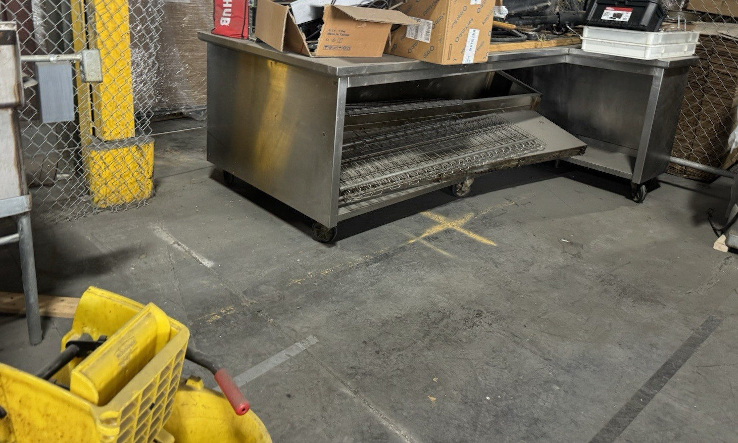 Restaurant Equipment, 2 Hobart heavy duty mixers , slicers, ice machine, steel