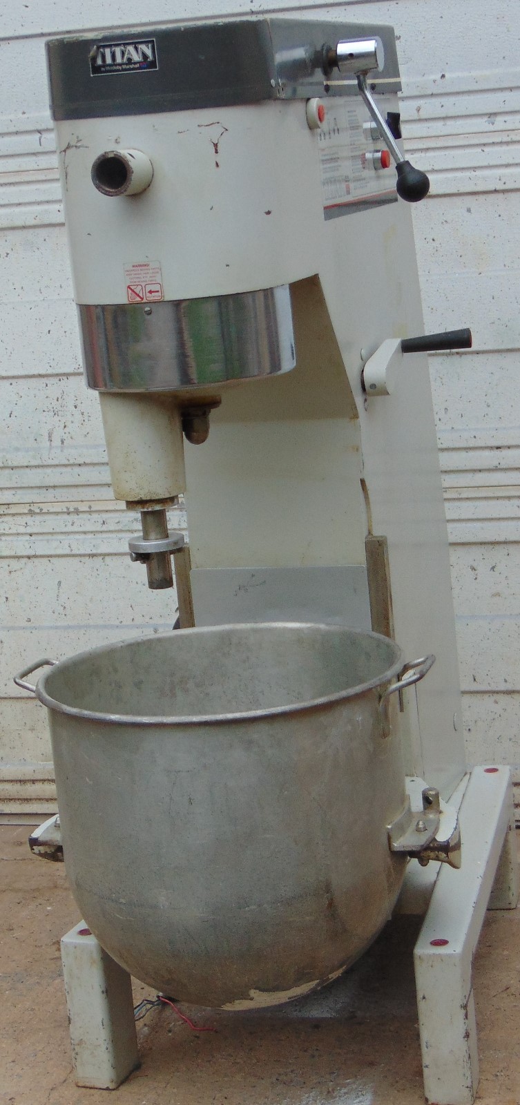 Titan 60qt dough mixer by middleby marshall, 3 phase
