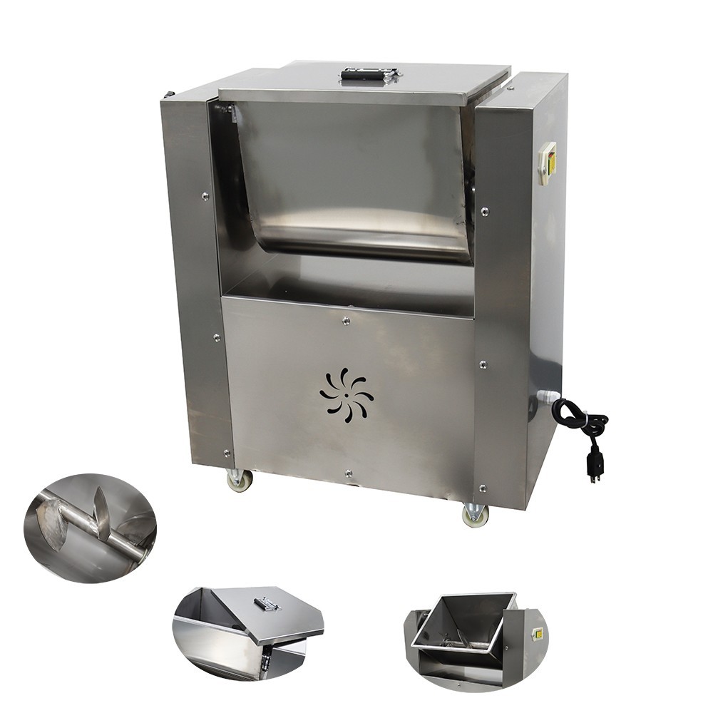 30L Electric Meat Mixer for Meat, Stuffing, Meat Sausage etc. with Tiltable Tank