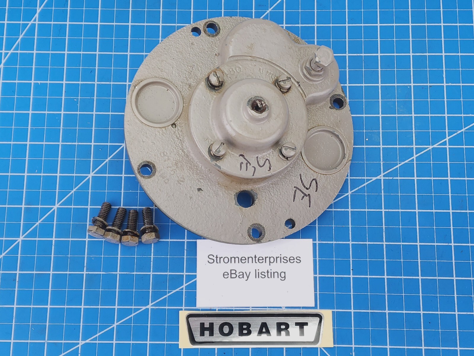 Genuine Hobart Model D-300 30 Qt Mixer Top Bearing Carrier Transmission Cover