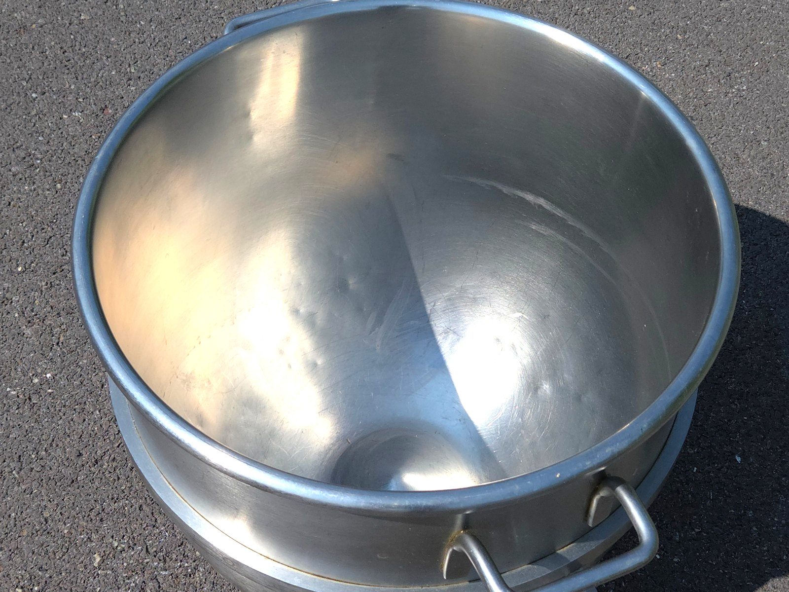 HOBART VMLH 60QT Mixing Bowl 60 Quart STAINLESS STEEL MIXING BOWL (EXCELLENT)
