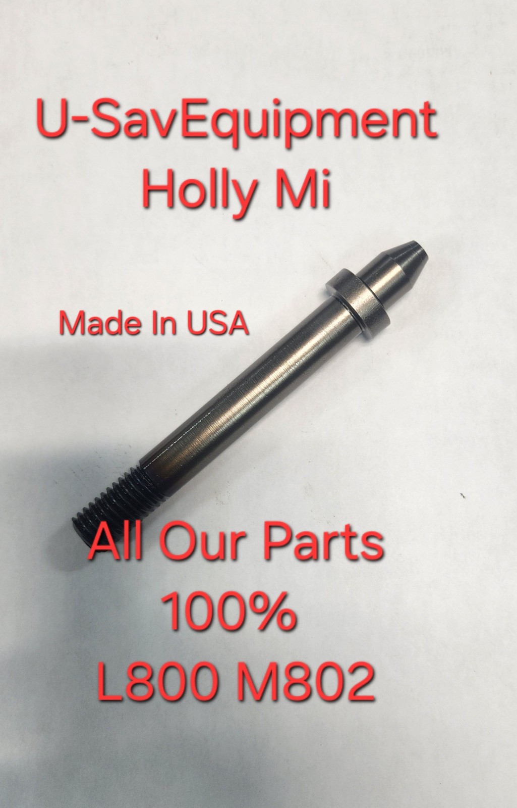 Hobart Mixer M802 & L800 80qt New Stud Bowl Locating Hobart Pin #020979 #120350