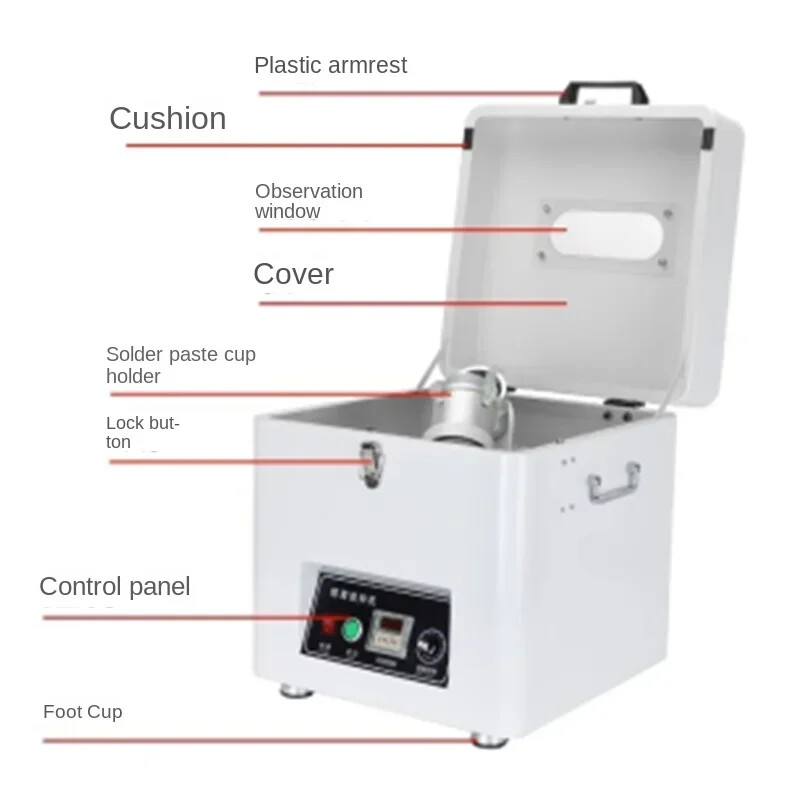 220V Paste Mixer Full-automatic Paste Mixer Non-standard Mixer Speed Setr