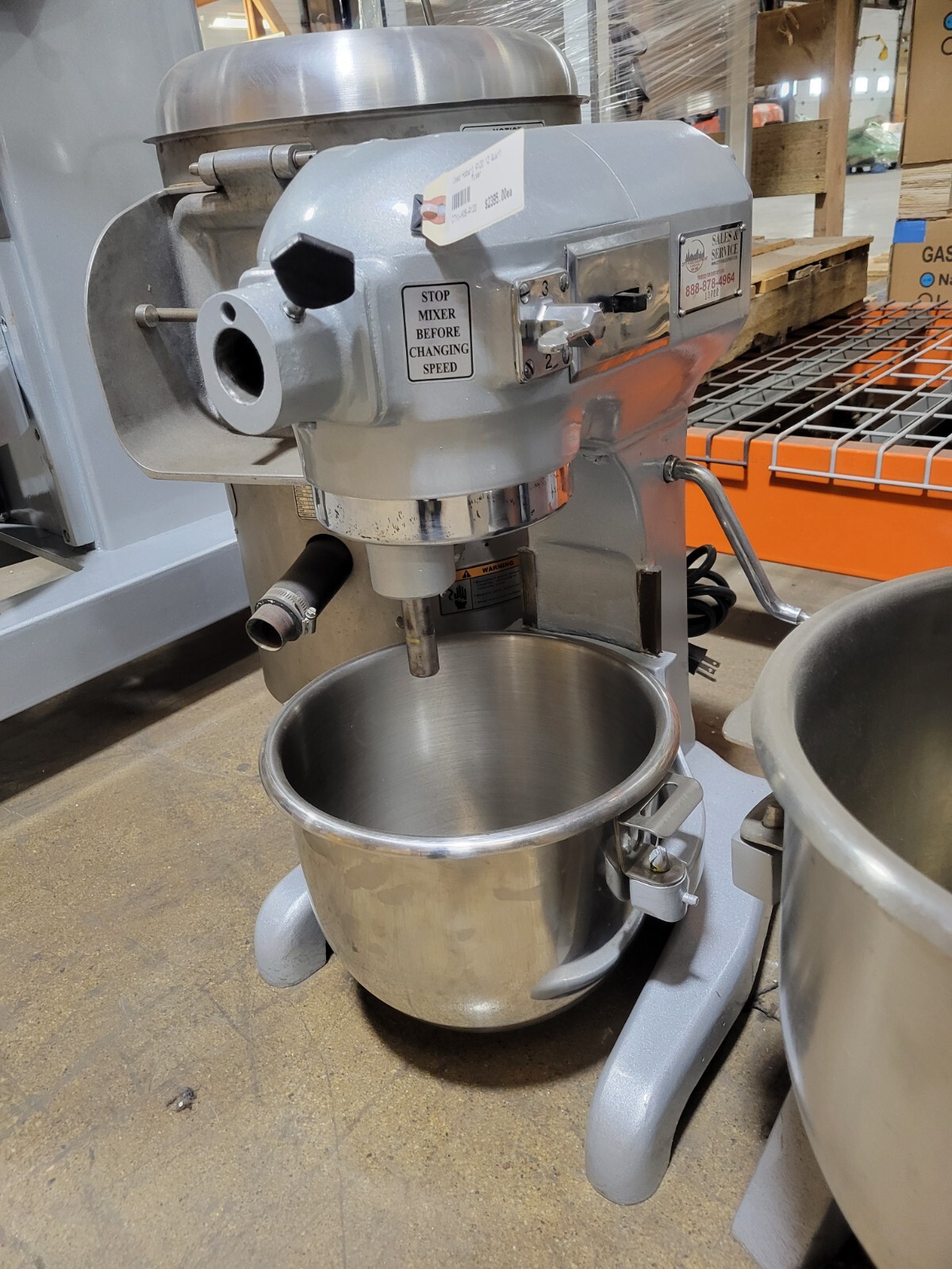 Hobart A120 – 12 Qt. Commercial Dough Mixer