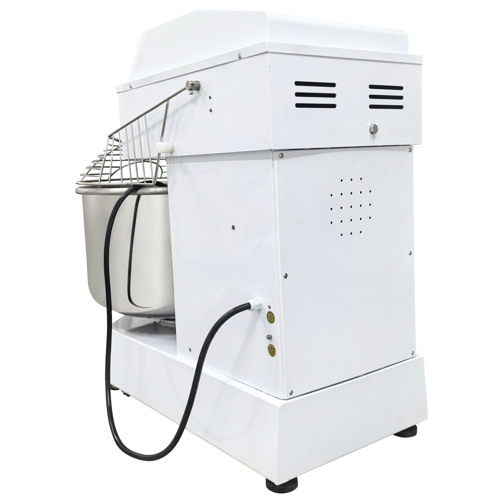 220V80L 3PH Electric Dough Kneading Machine Dual-speed Dough Mixer Without Plug