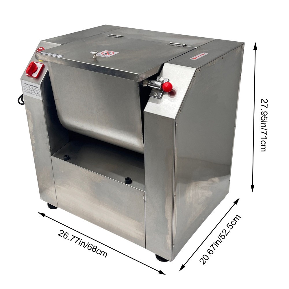 15KG Commercial Eletric Multifunctional Mixer Food-grade S/S For Dough Meat
