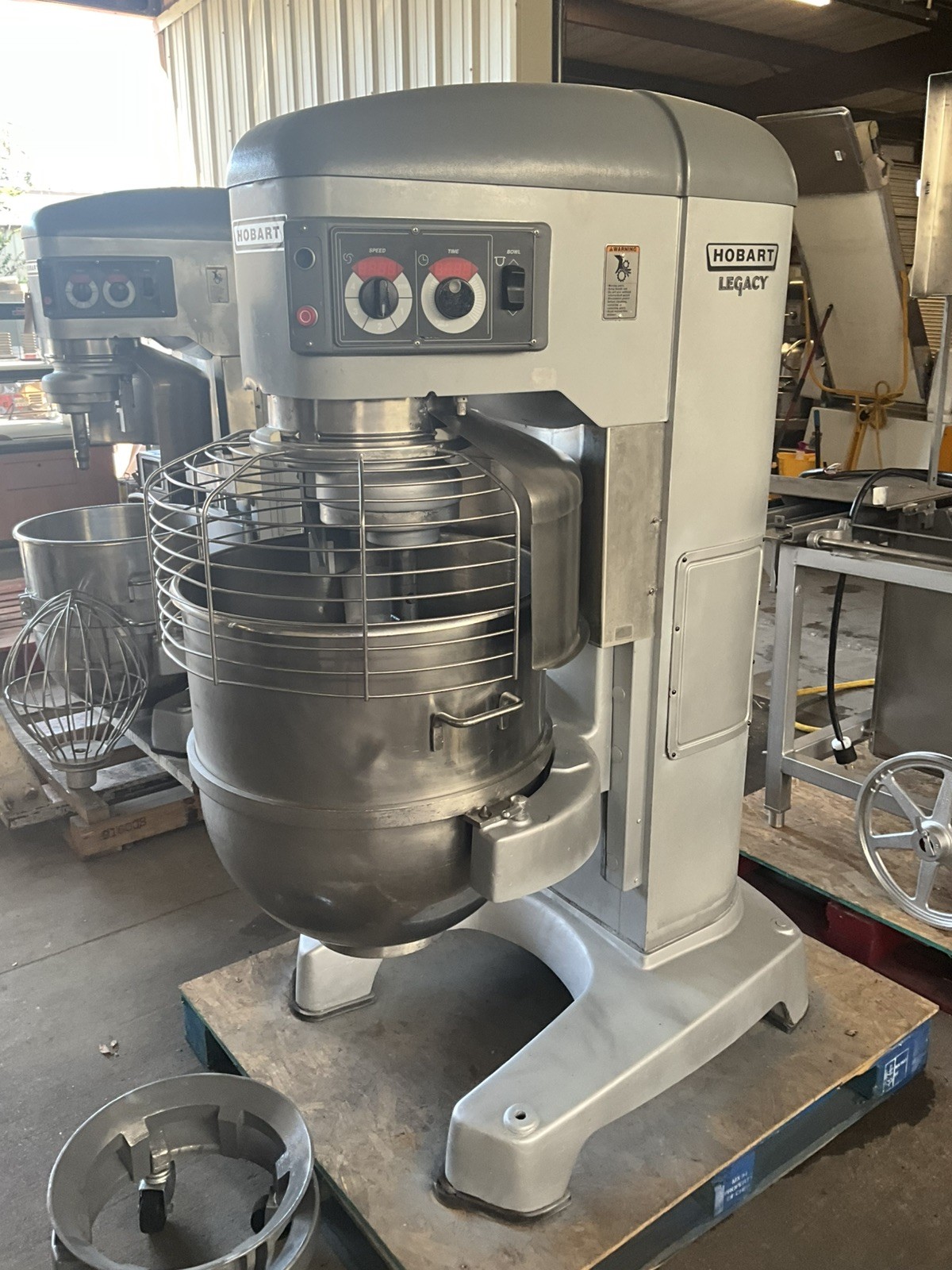 Hobart Legacy 140qt Dough mixer HL1400N Pizza Bakery Donut Pastrbowl guard
