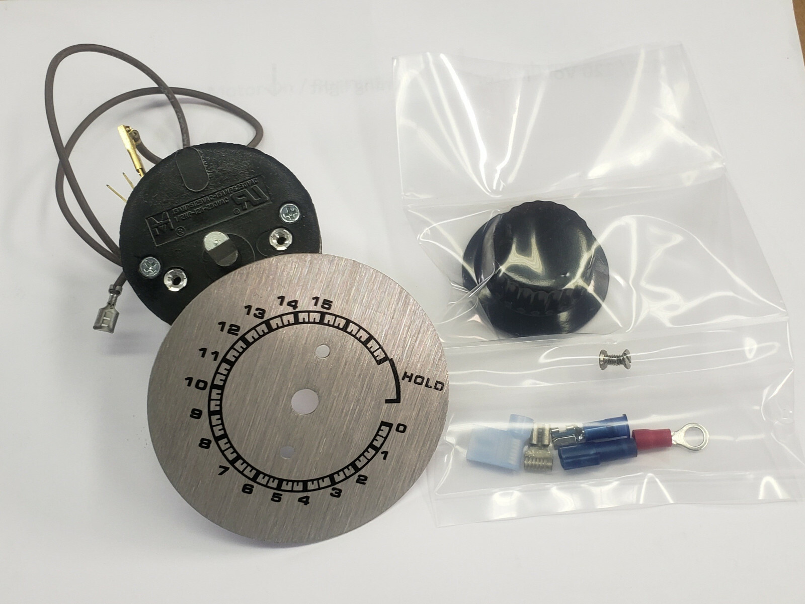 Hobart mixer M802 V1401 timer update kit. Replaces Hobart 00-292165-00001 220vt