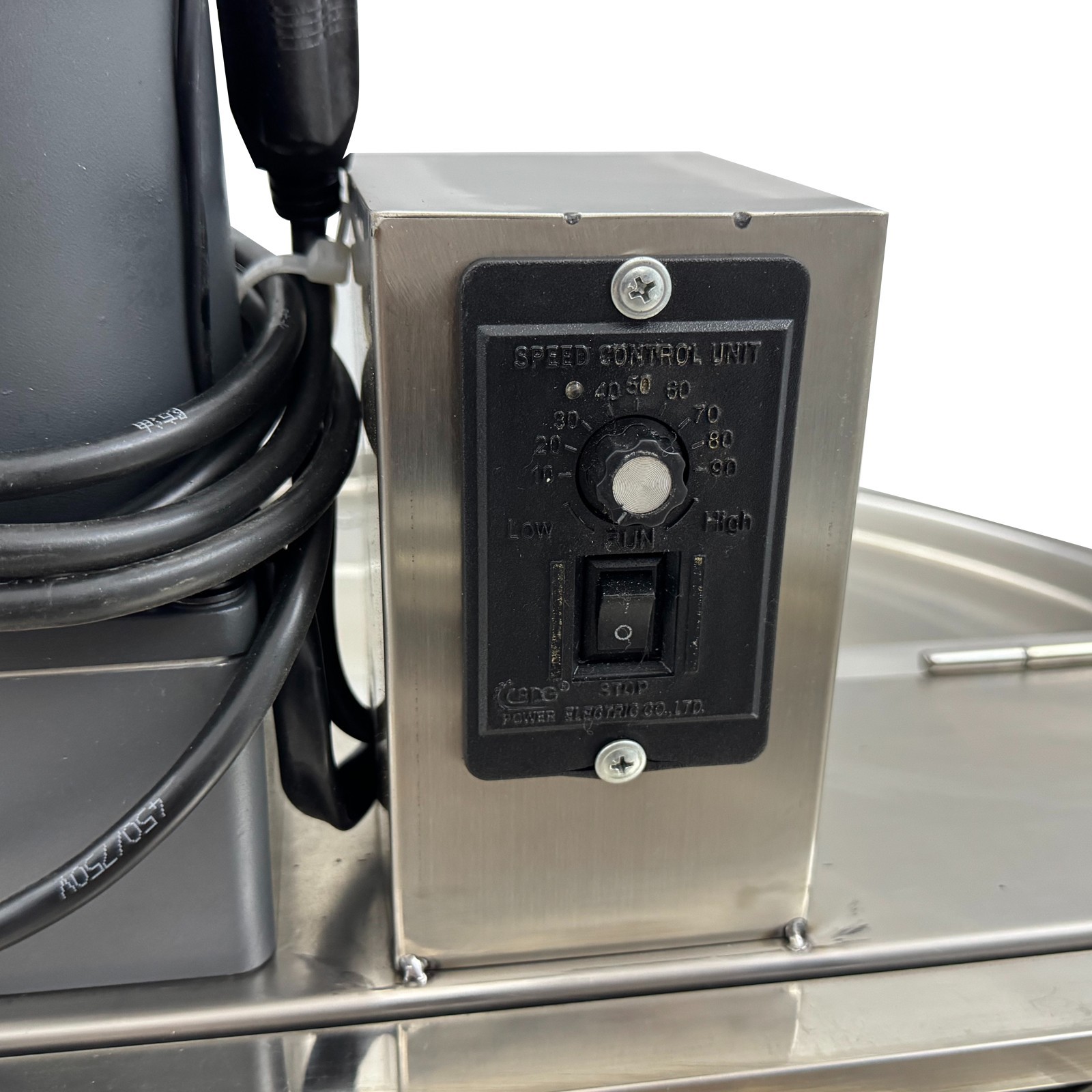 110V Automatic Electric Food Heating Stirrer Pot Stainless Steel Food Mixer