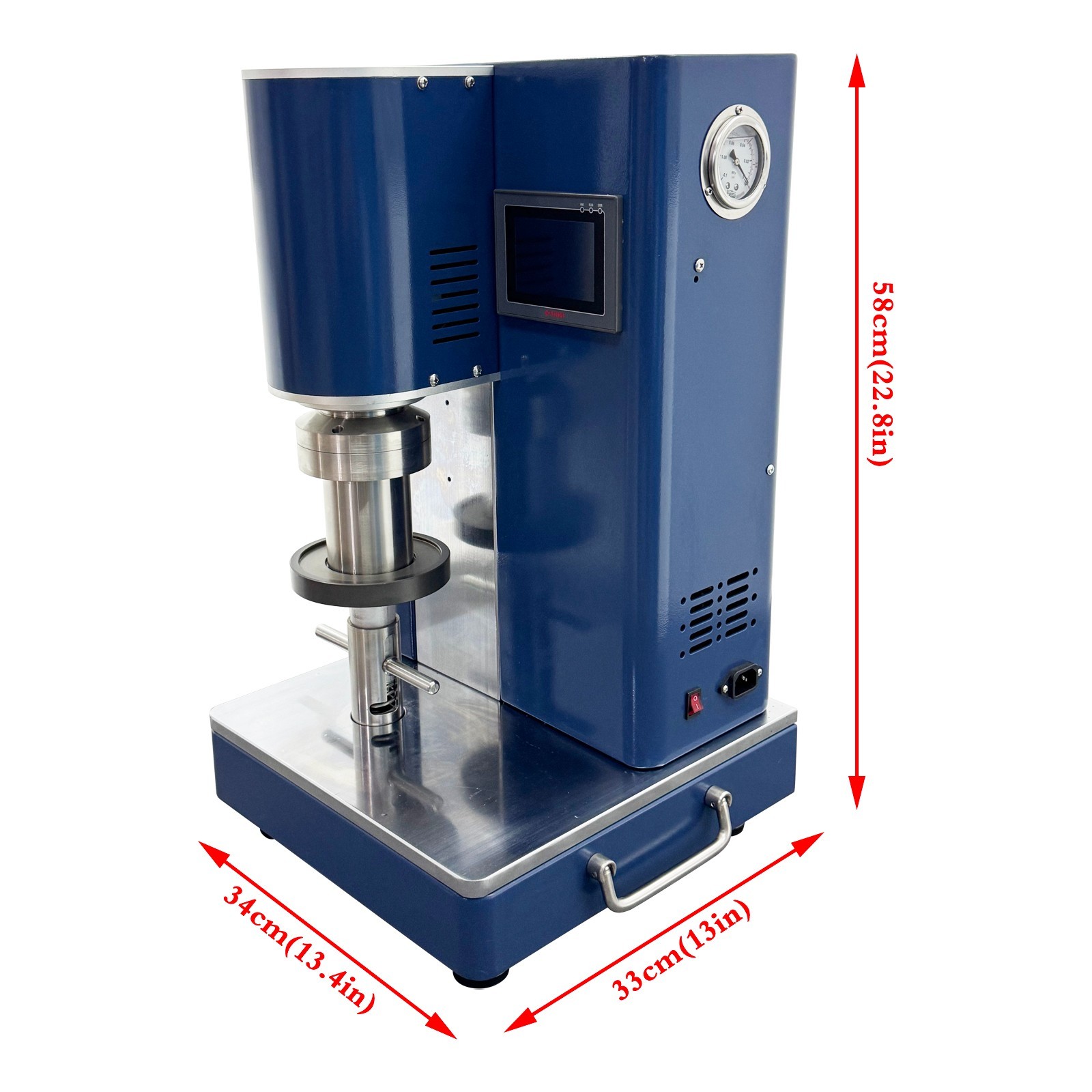 Double-shaft Planetary Vacuum Mixer Stirring Device 150ml Stainless Mixing Tank