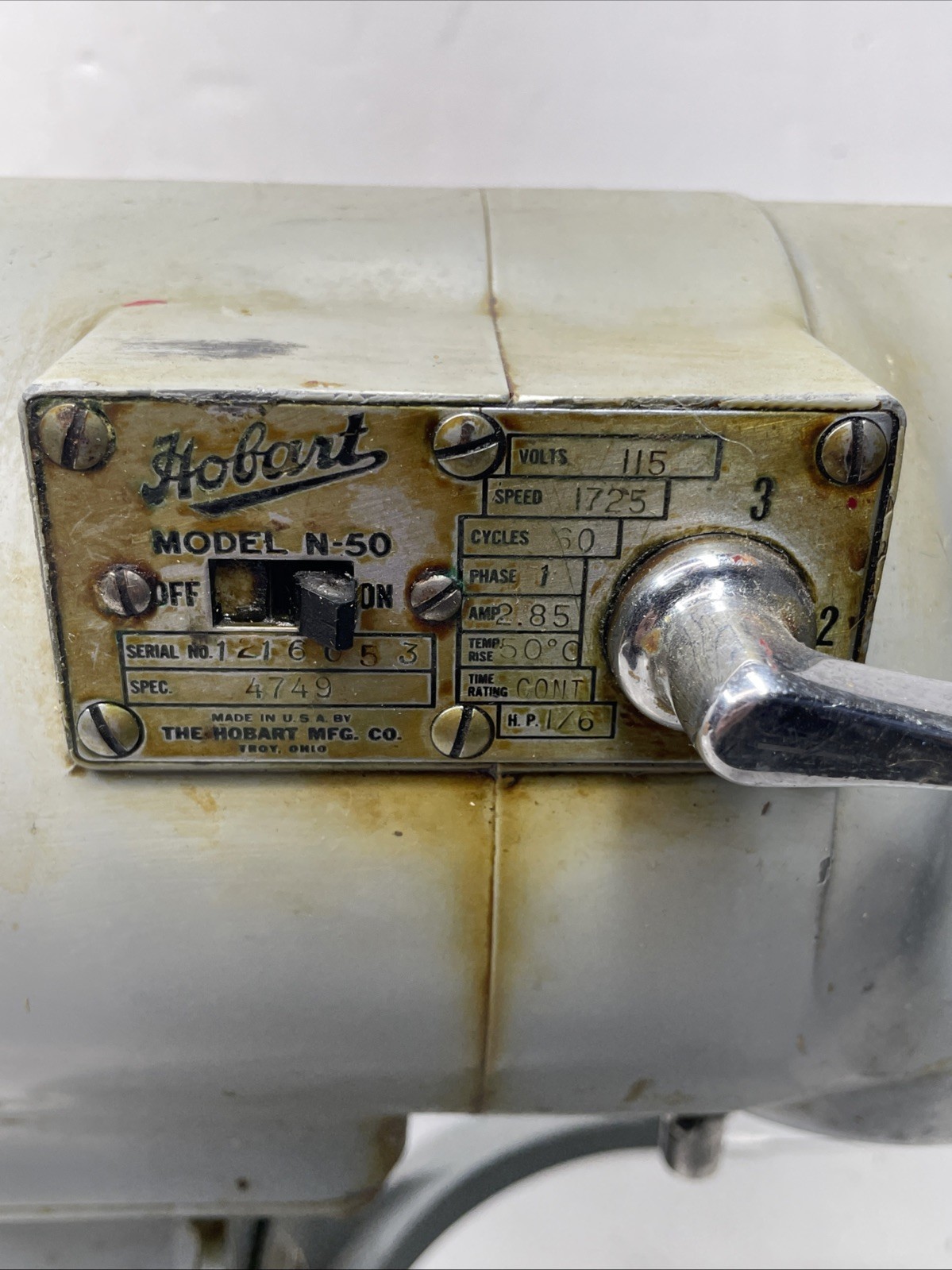 Hobart n50 Commercial Mixer Powers On And Runs