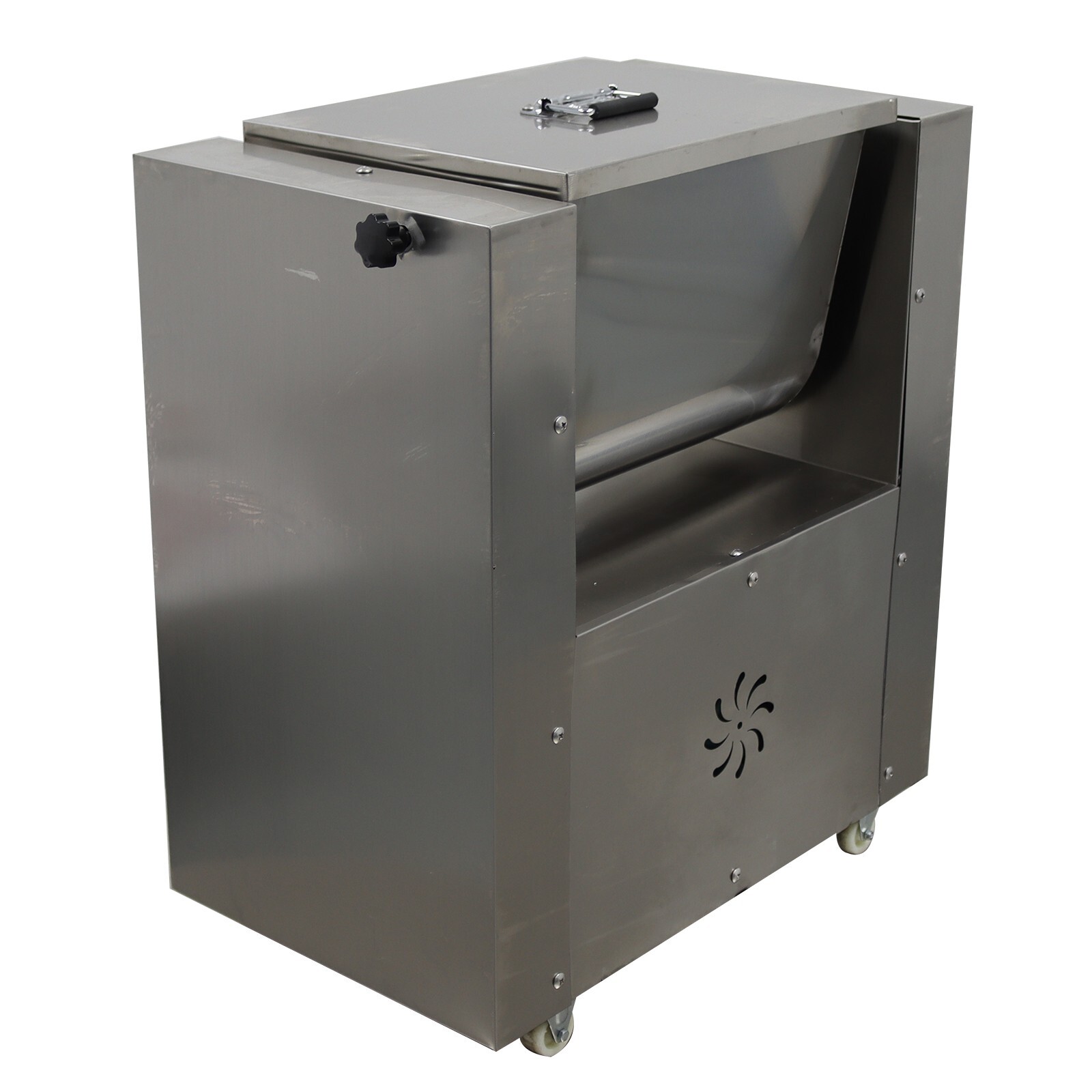 110V Commercial Electric Meat Mixer Blending Equipment with Tiltable Hopper 30L