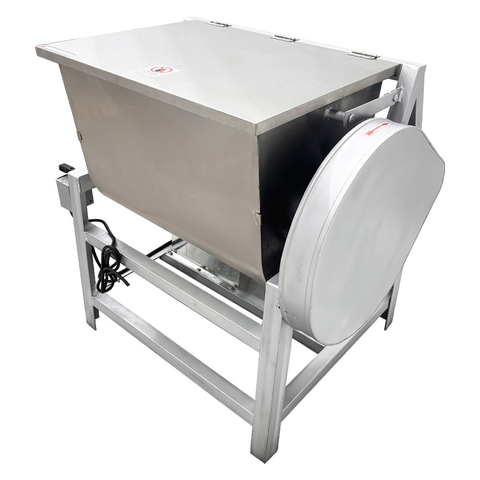 50kg/110lbs Commercial Dough Mixer 110V Dough Kneading Machine without Plug