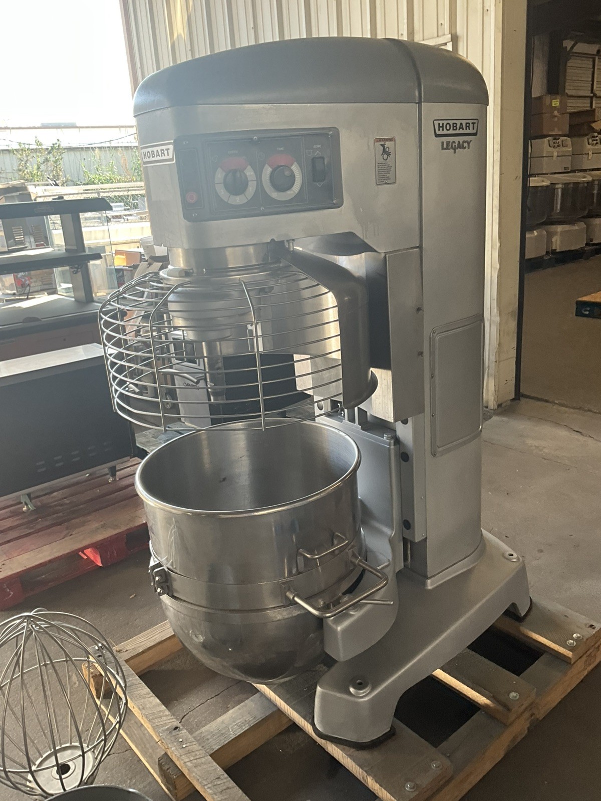 Hobart Legacy 140qt Dough mixer HL1400N Pizza Bakery Donut restaurant bowl guard
