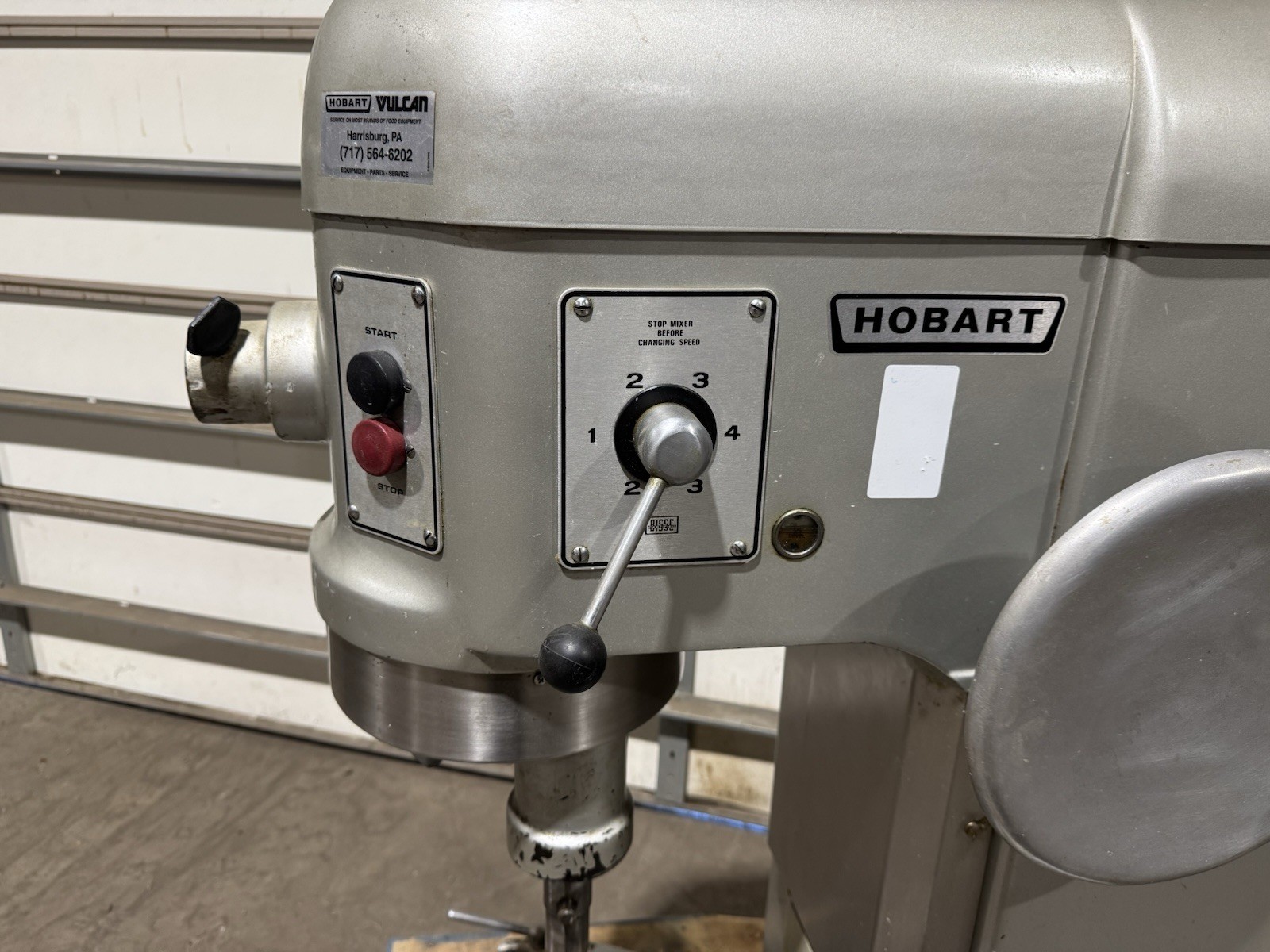 Hobart H600 60 Quart Planetary Mixer Commercial Industrial Bakery Dough USED