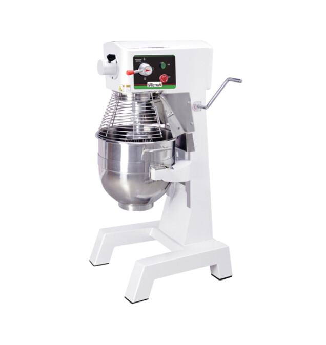 Winco EMP-30 Spectrum 30 Liter Floor Model Gear Driven Planetary Mixer