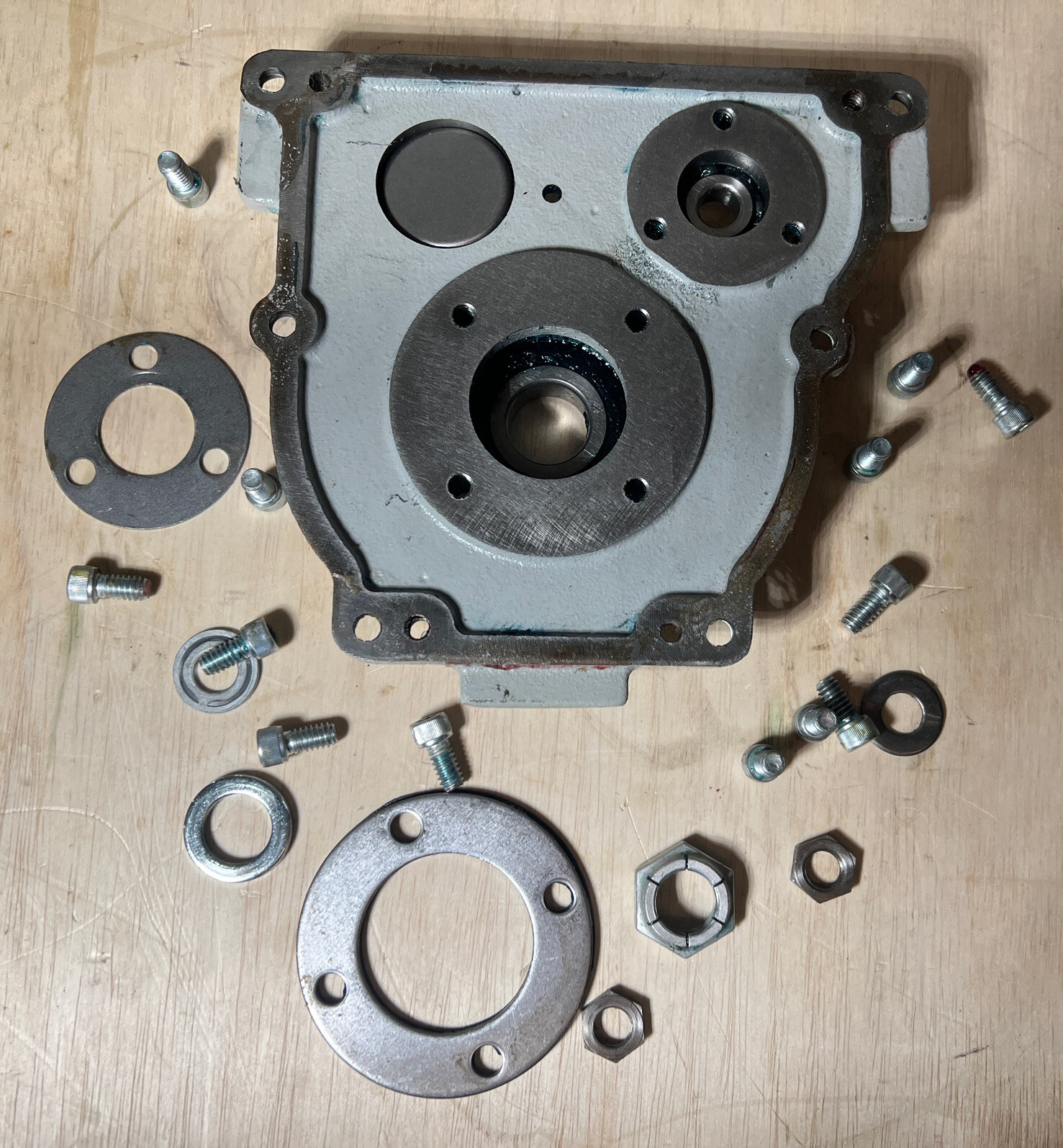 Genuine Hobart HL200 20qt Mixer Transmission & Bearing Cover Assembly